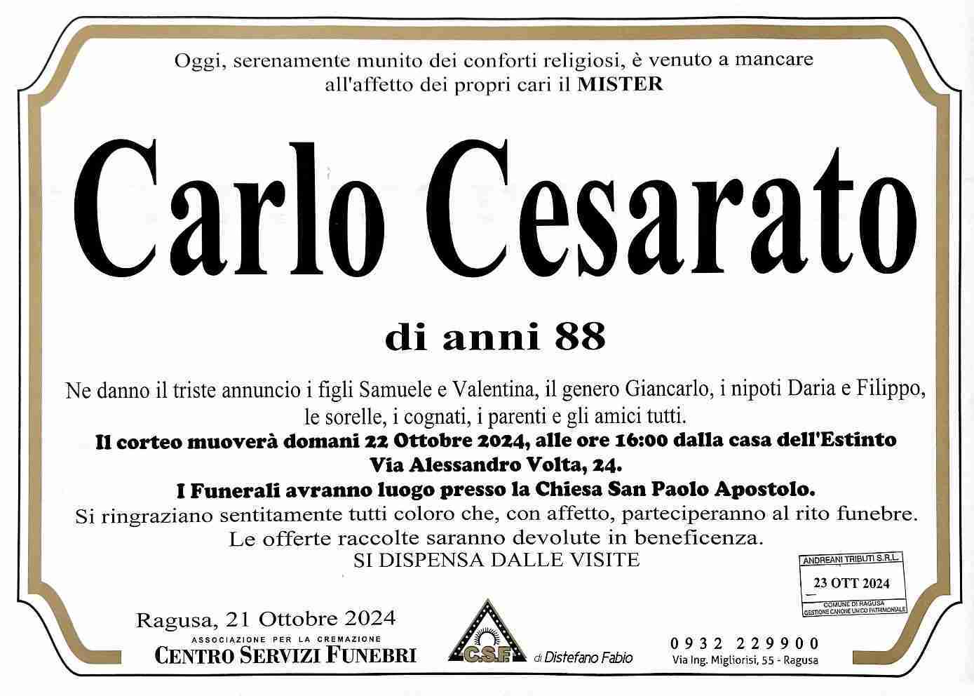 Carlo Cesarato