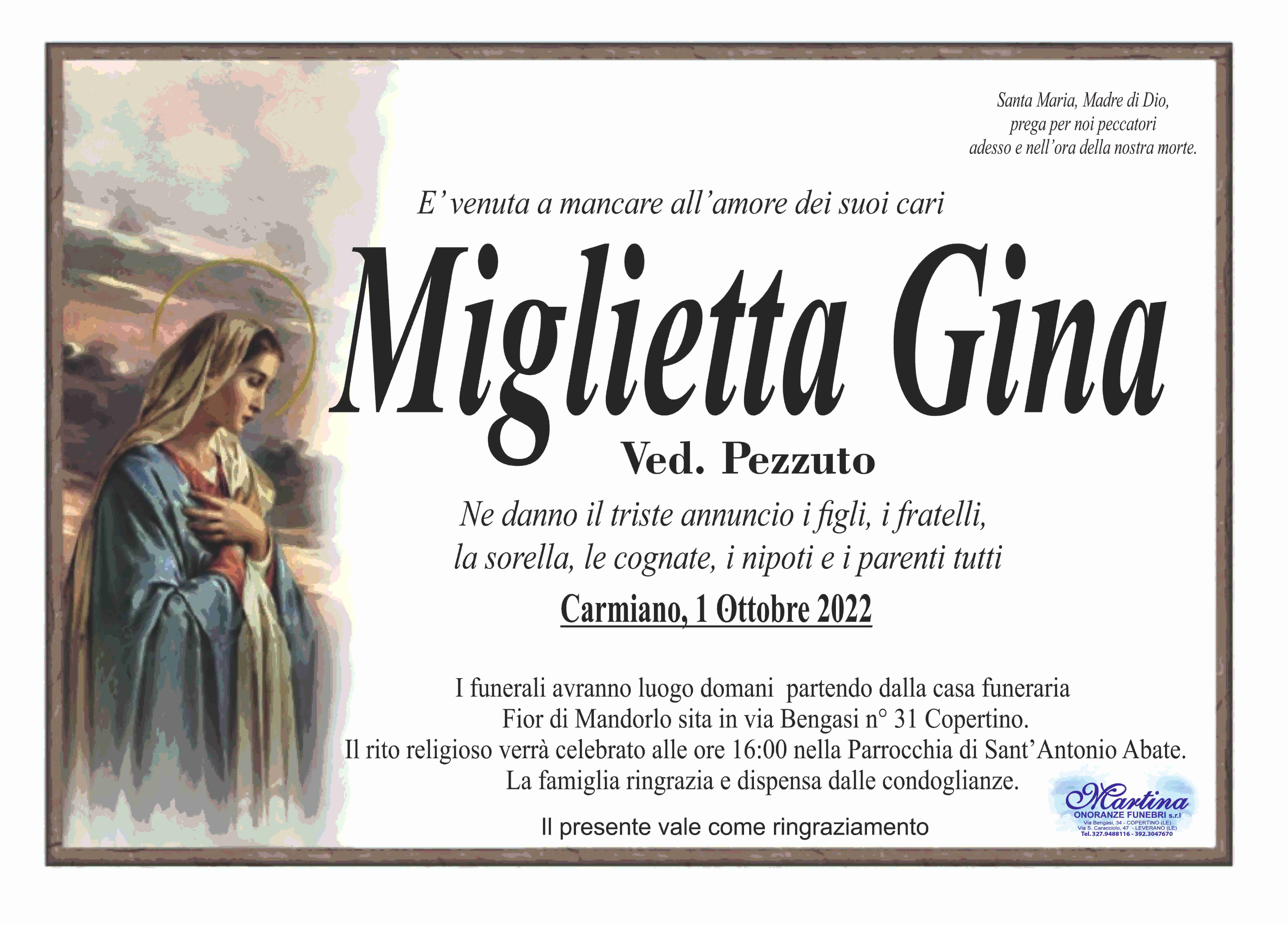 Gina Miglietta