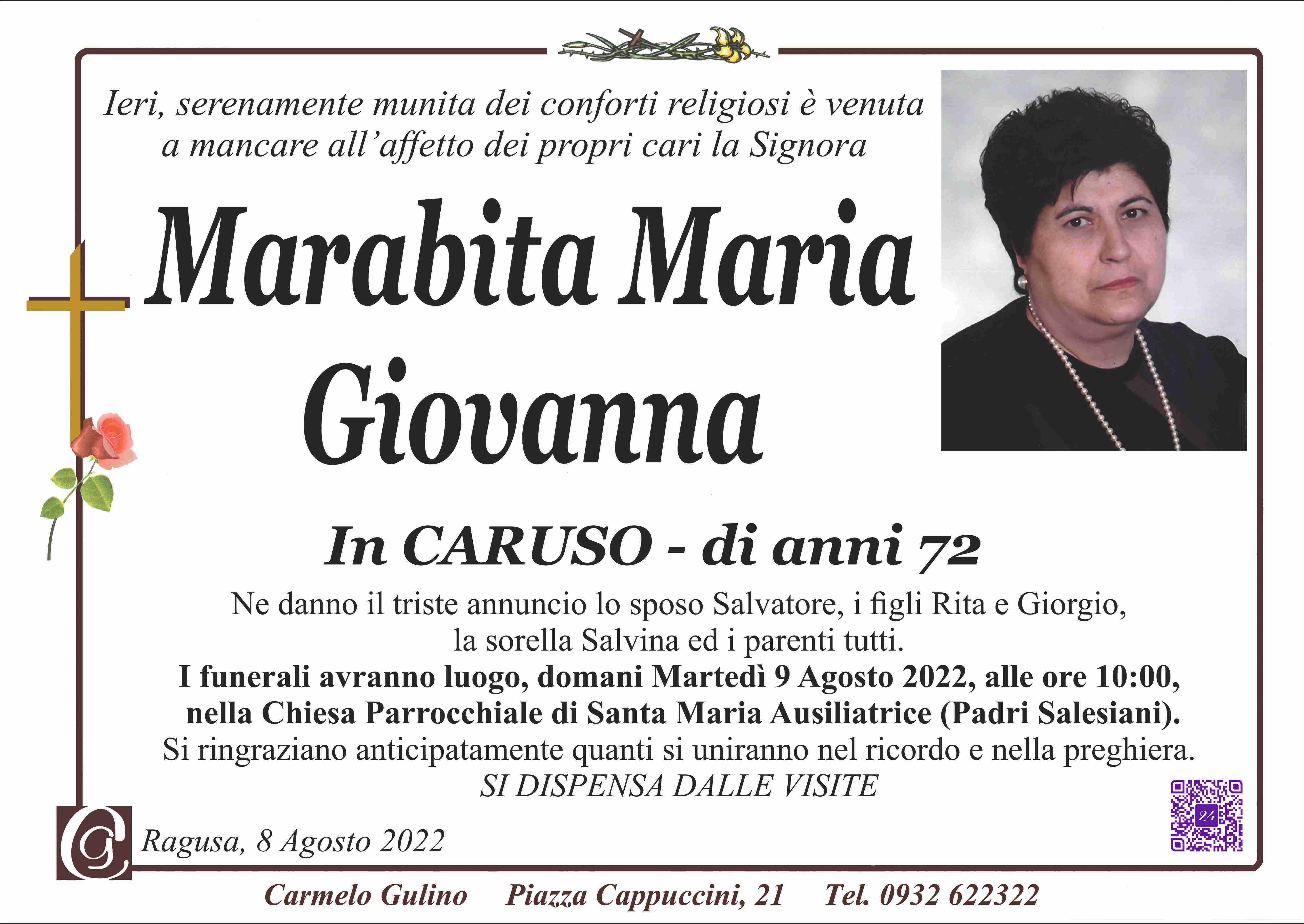 Maria Giovanna Marabita