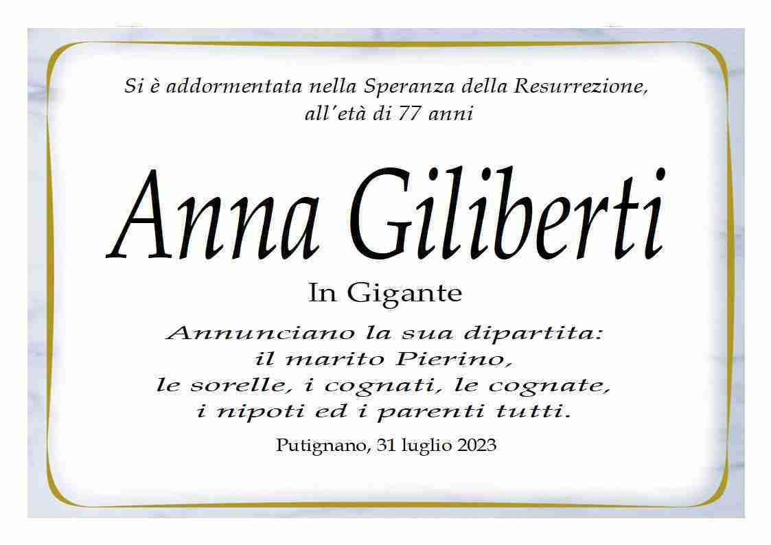 Anna Giliberti