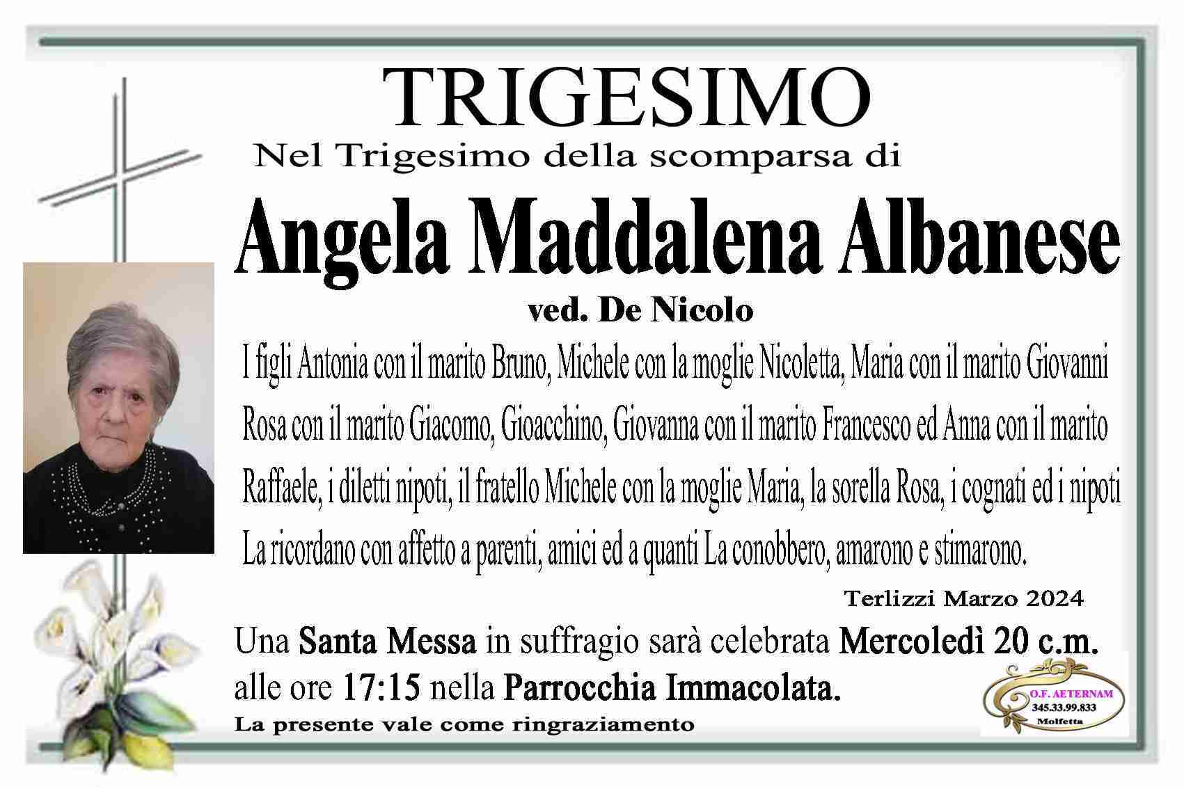 Angela Maddalena Albanese