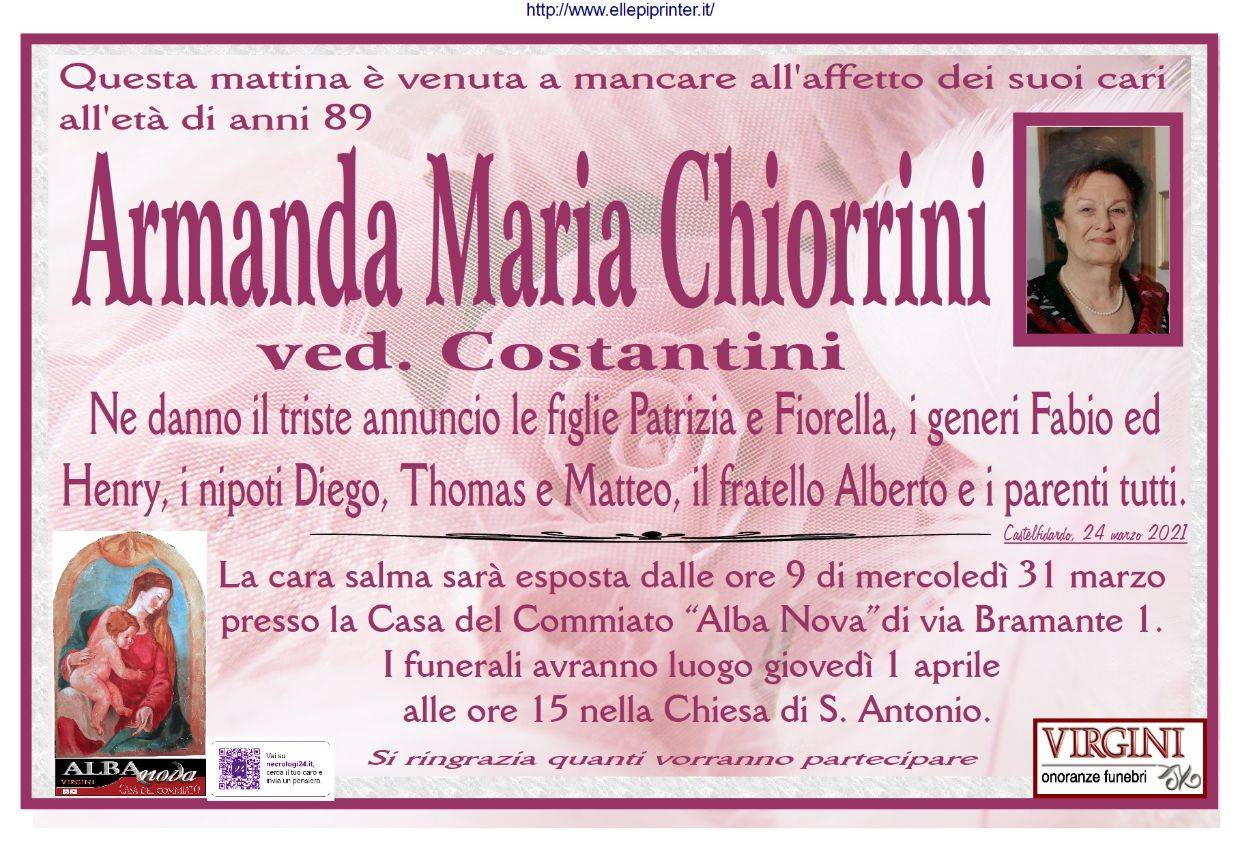 Armanda Maria Chiorrini