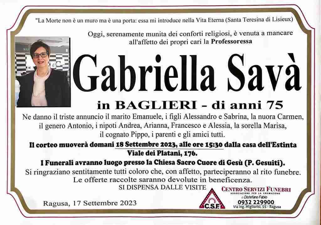 Savà Gabriella