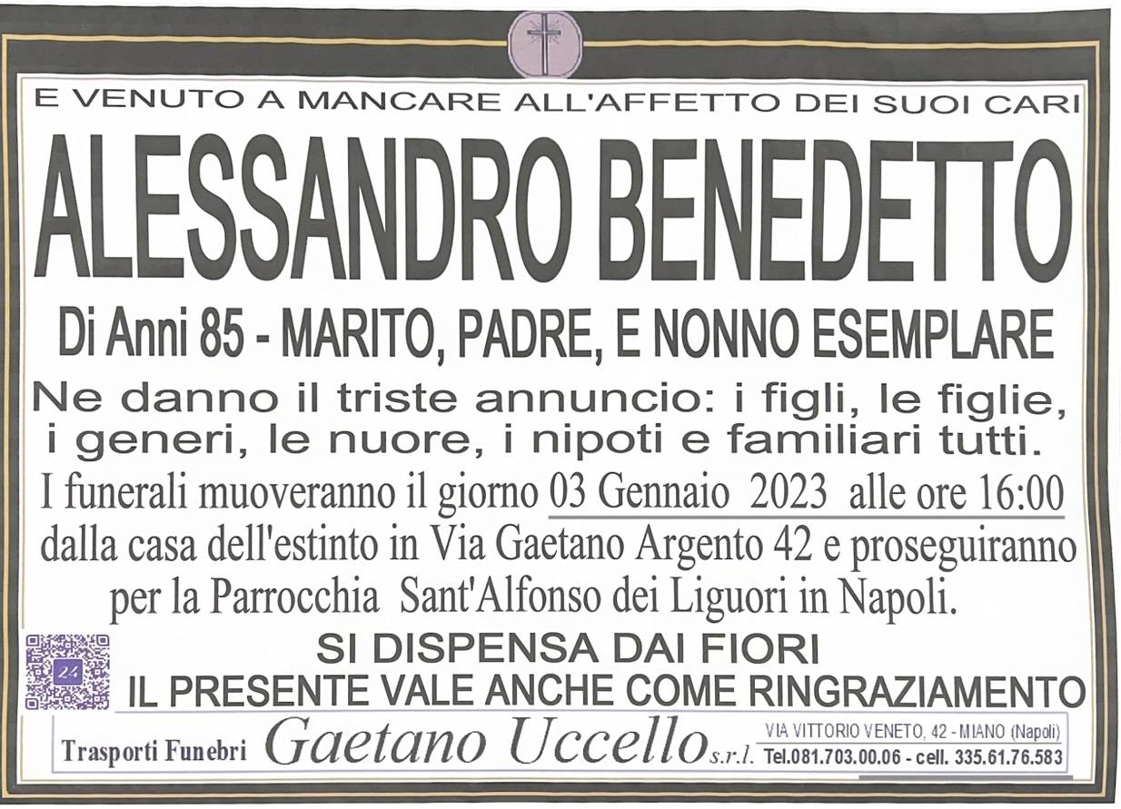Alessandro Benedetto