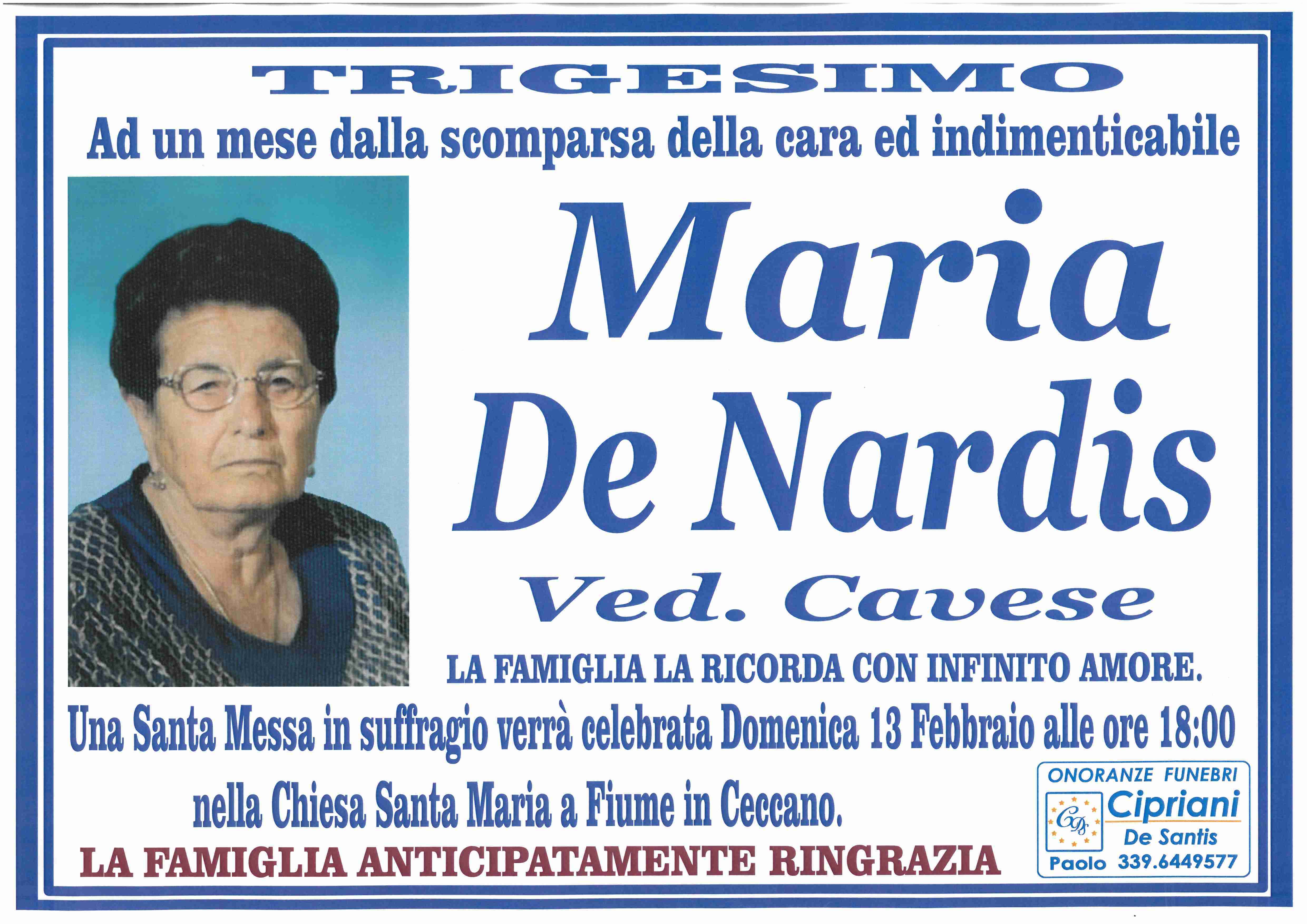 Maria De Nardis
