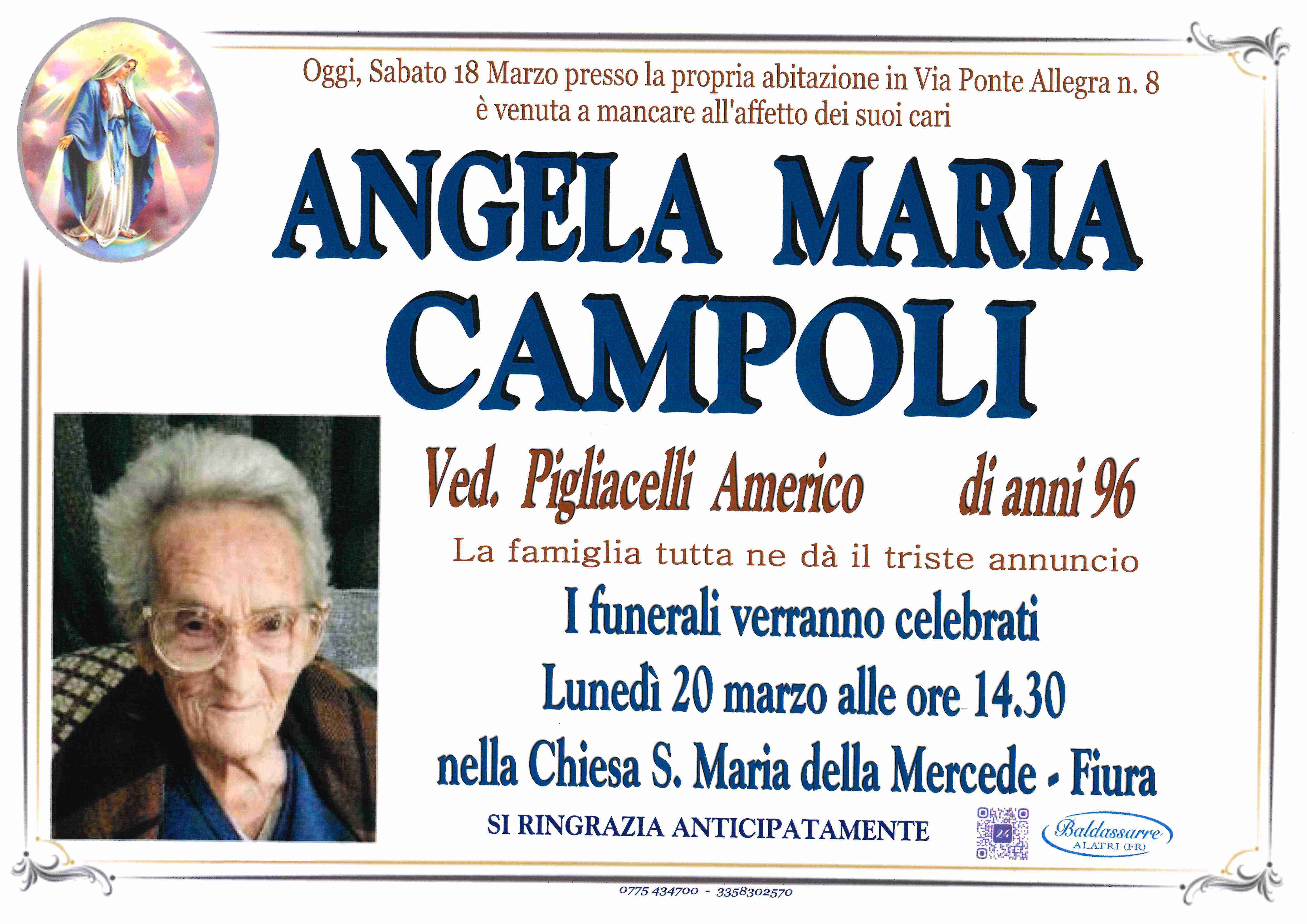 Angela  Maria Campoli