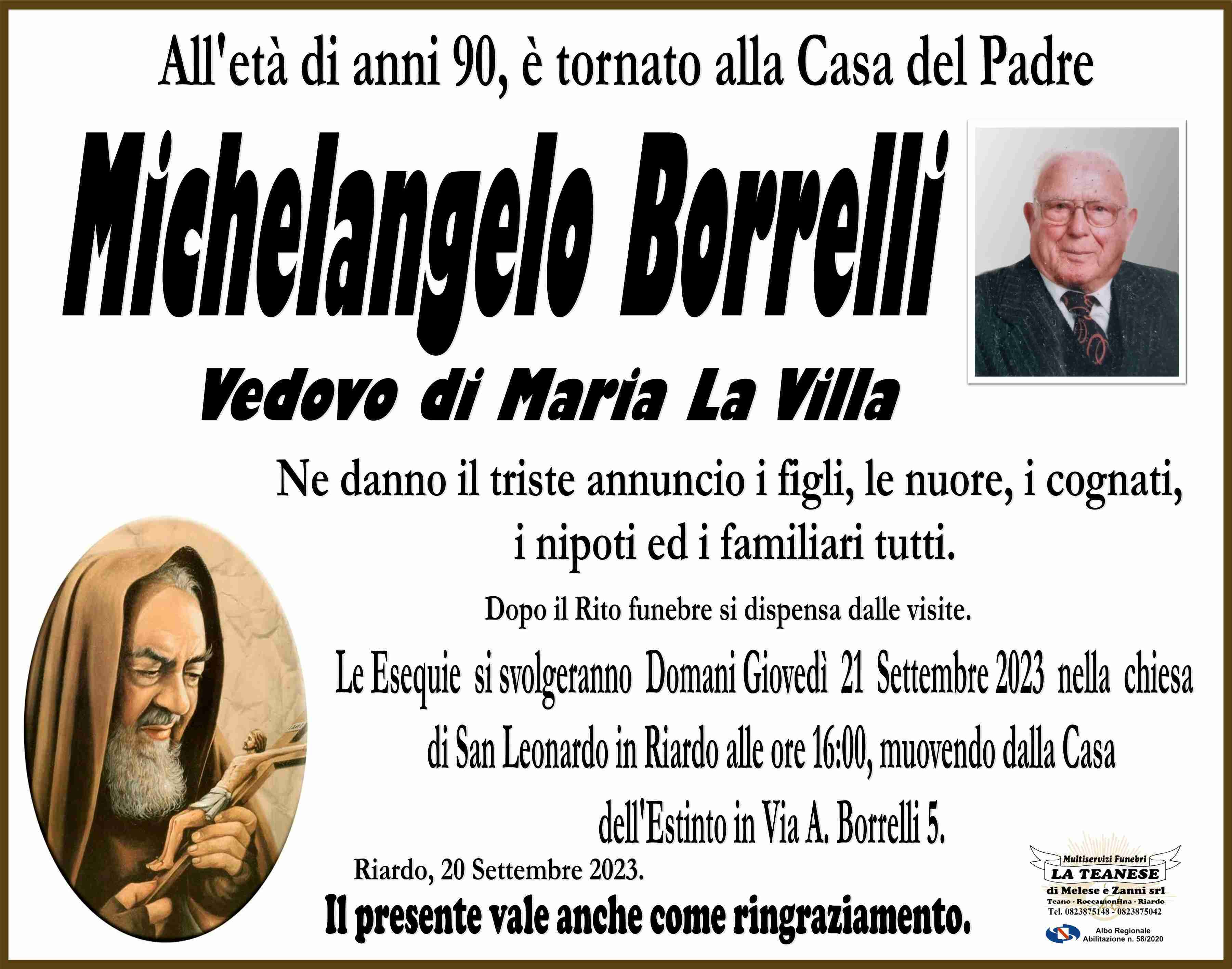 Michelangelo Borrelli