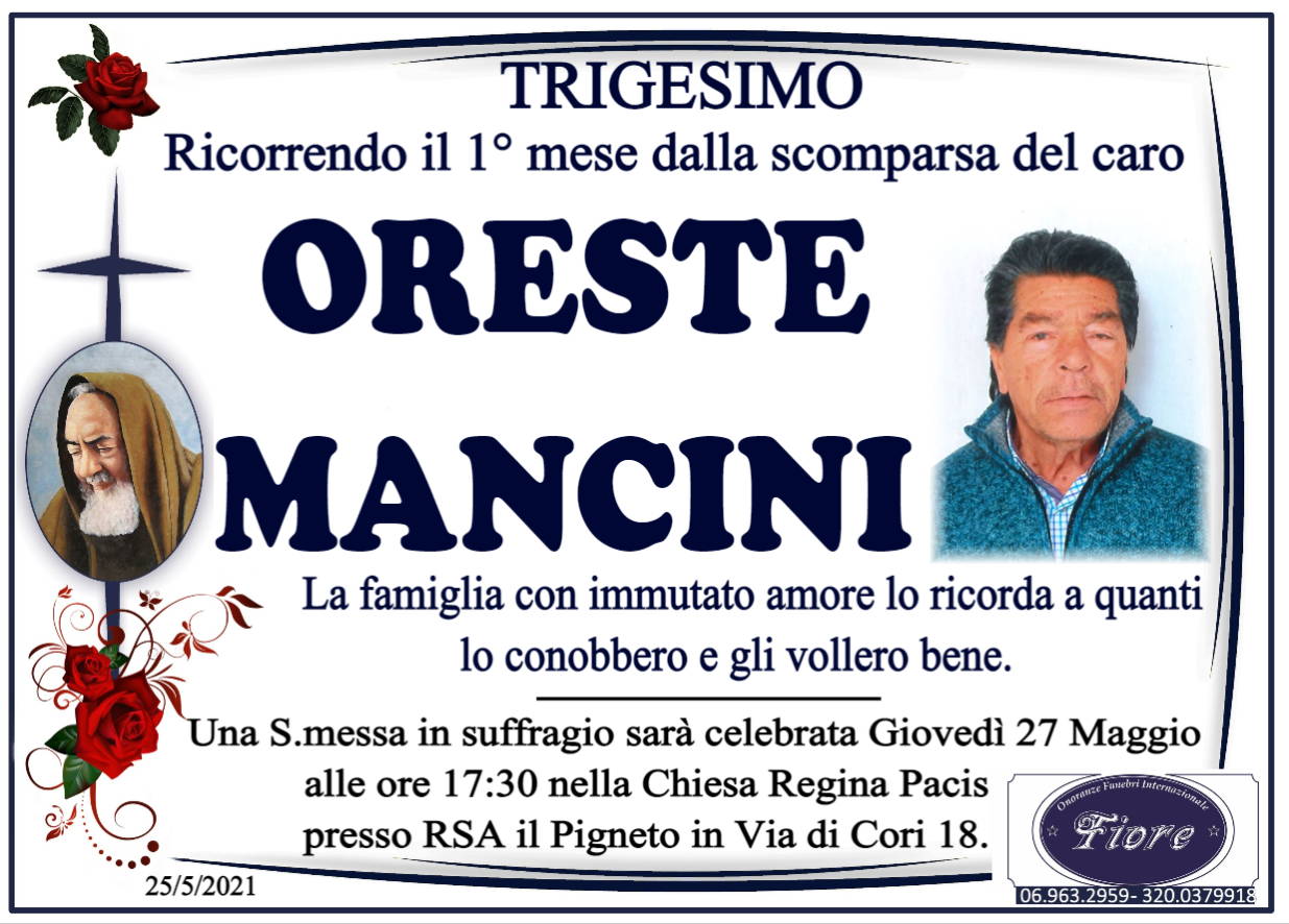 Oreste Mancini