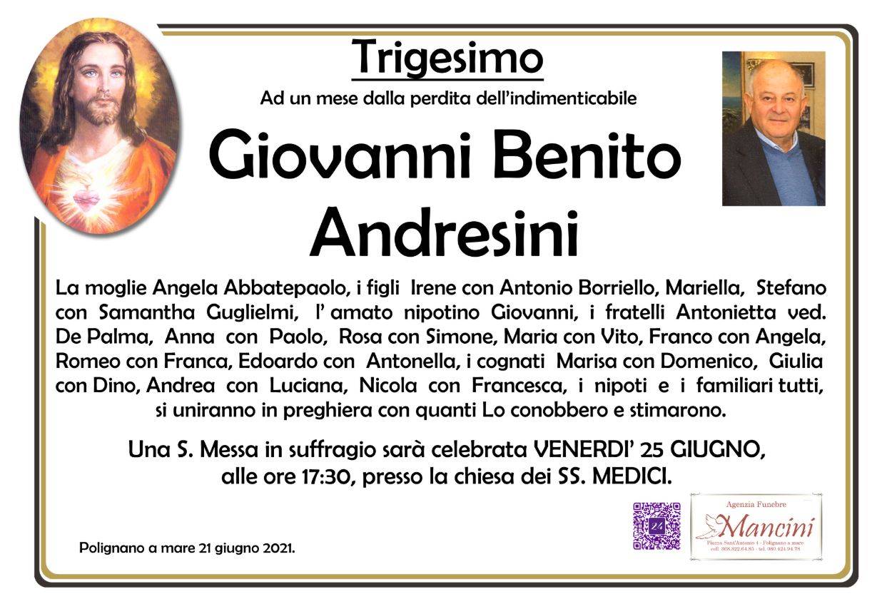Giovanni Benito Andresini
