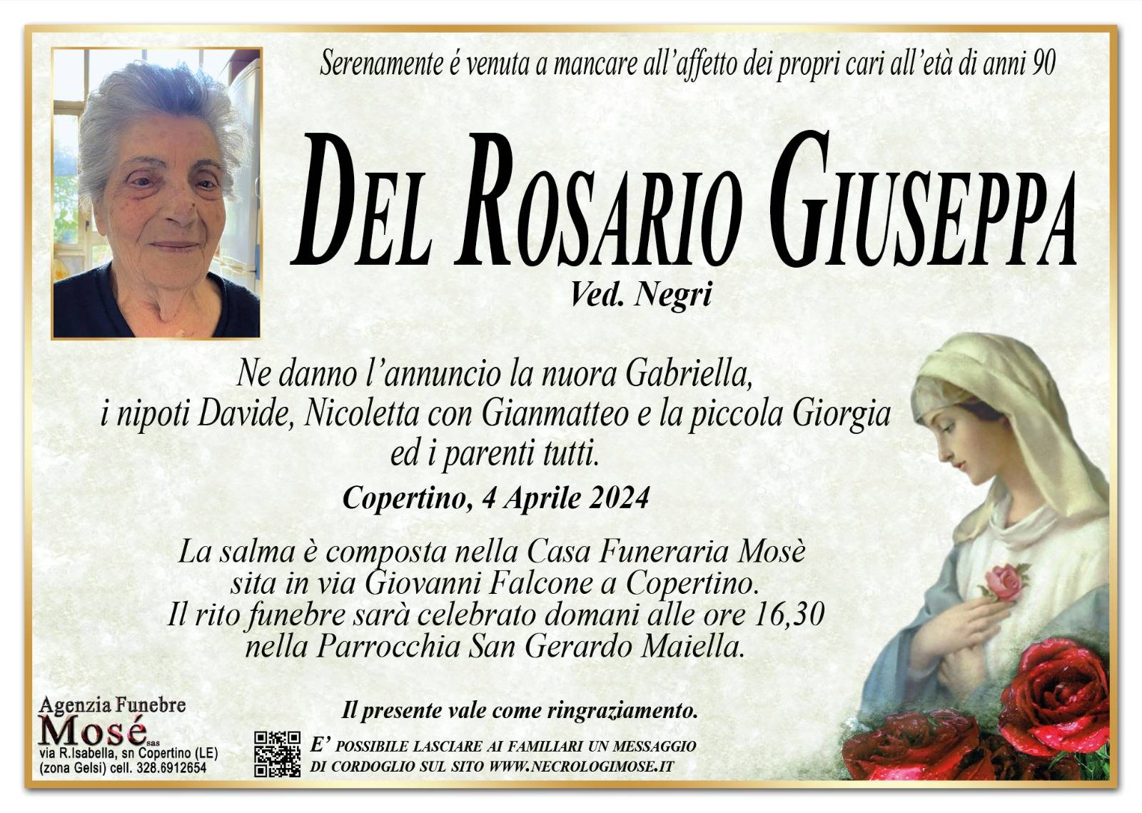 Giuseppa Del Rosario