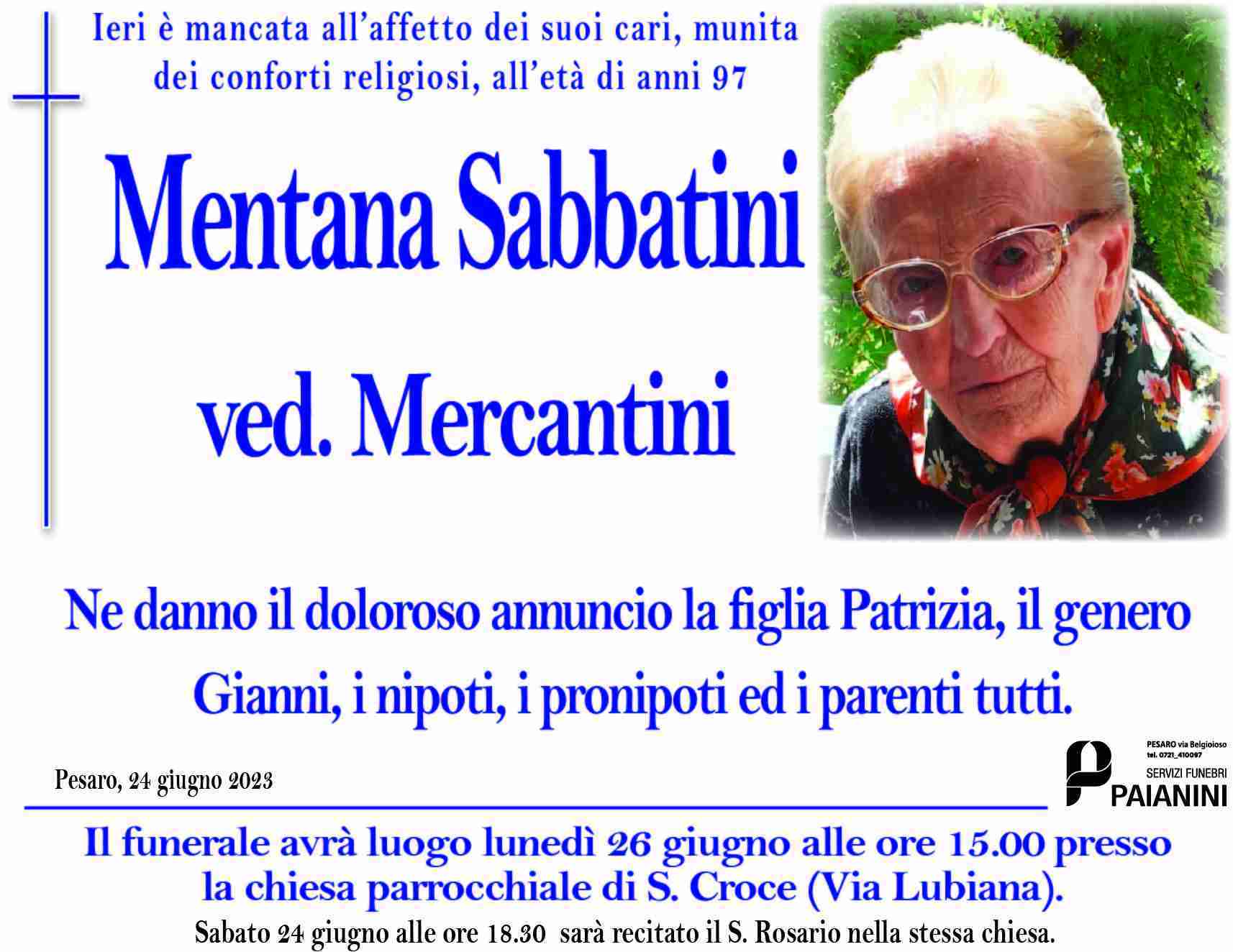 Mentana Sabbatini