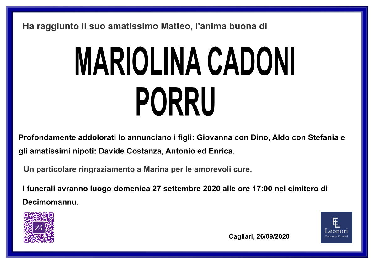 Mariolina Cadoni
