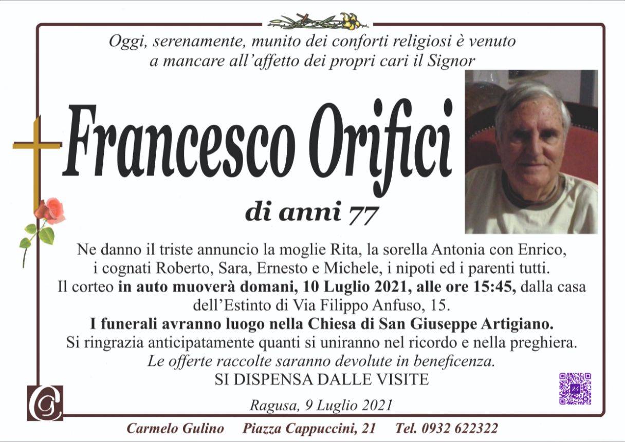 Francesco Orifici