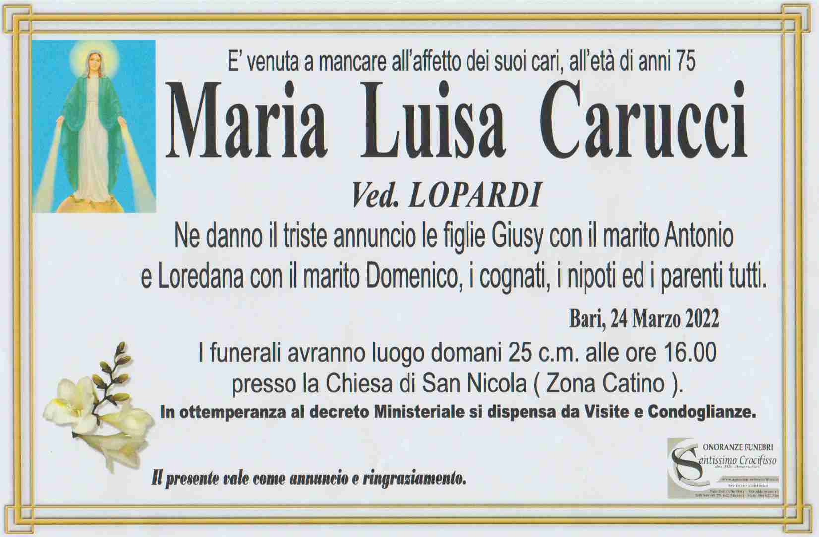 Maria Luisa Carucci