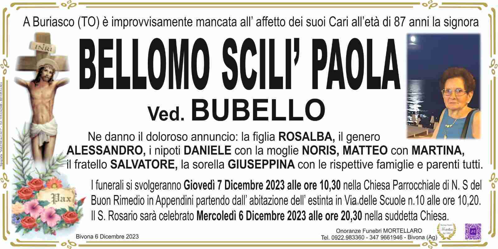 Paola Bellomo Scilì