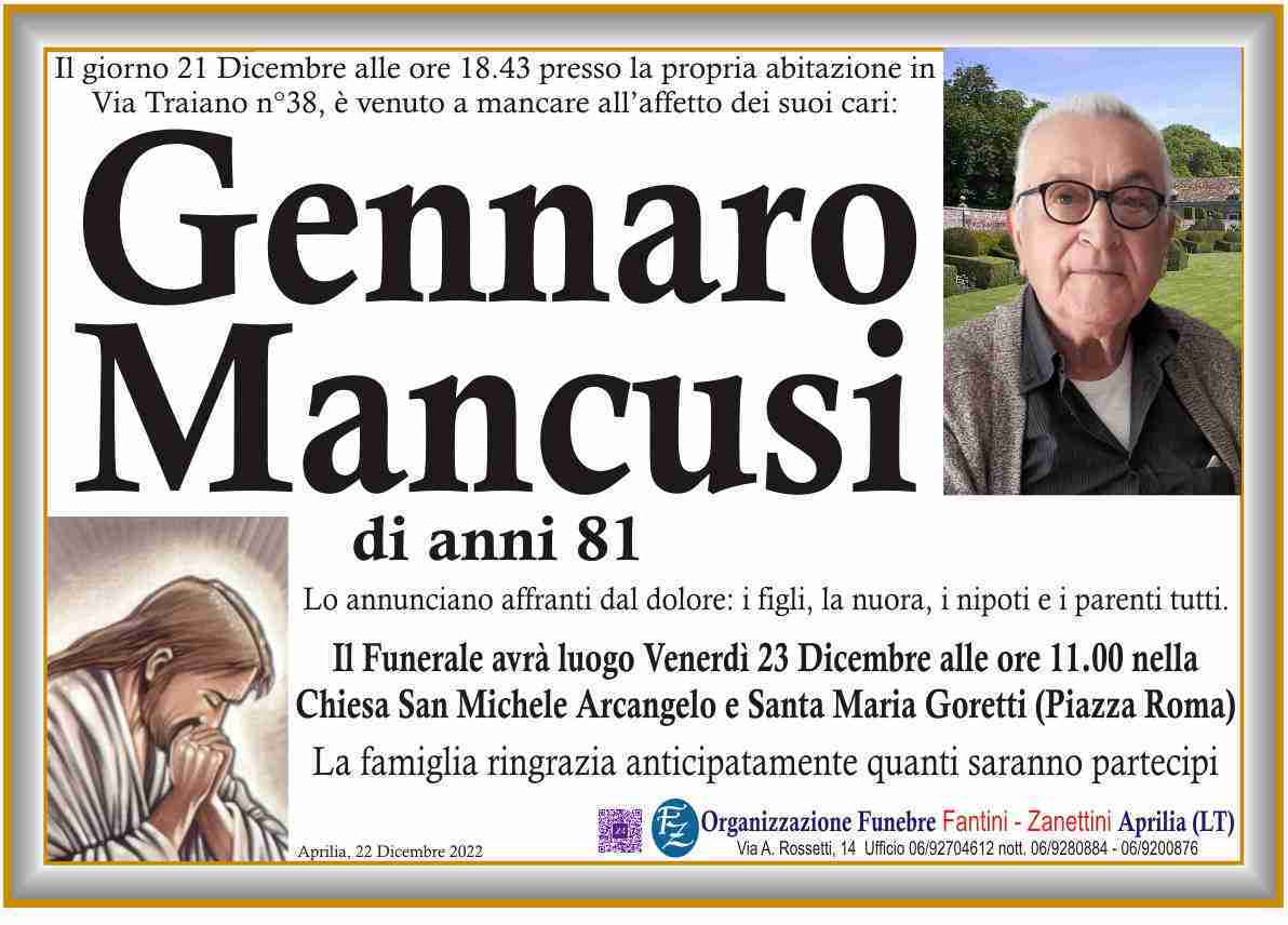 Gennaro Mancusi