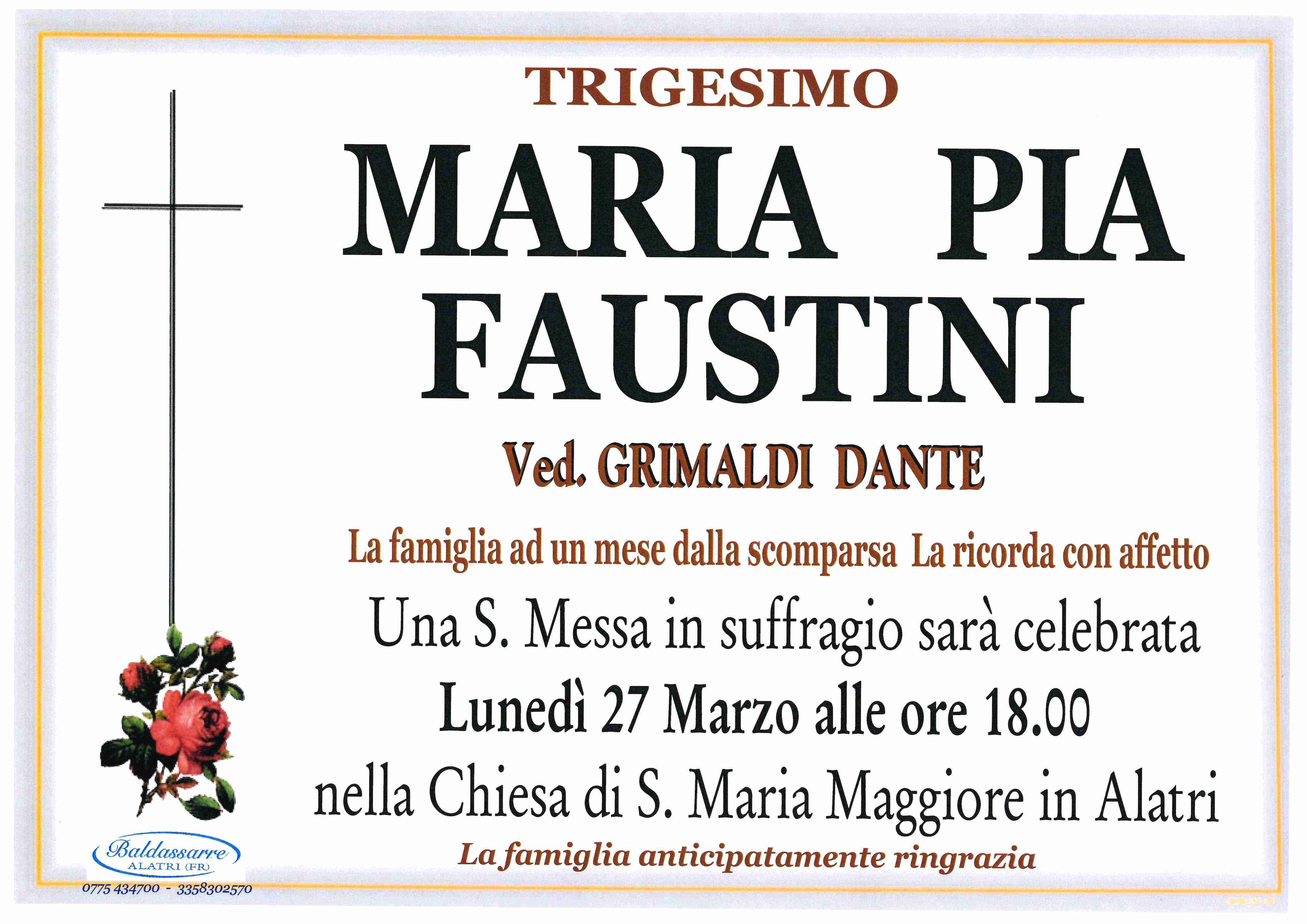 Maria Pia Faustini