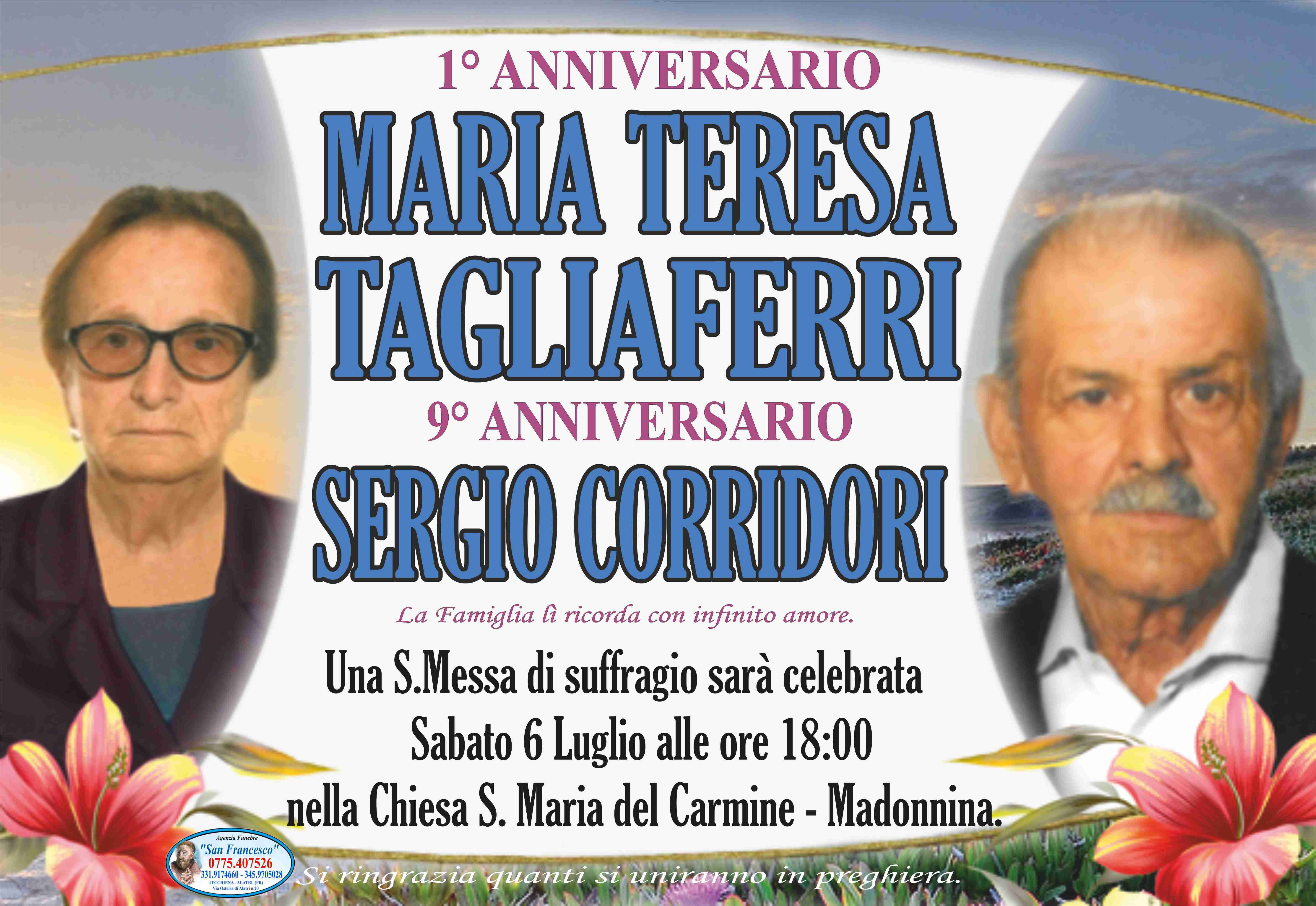 Maria Teresa Tagliaferri - Sergio Corridori