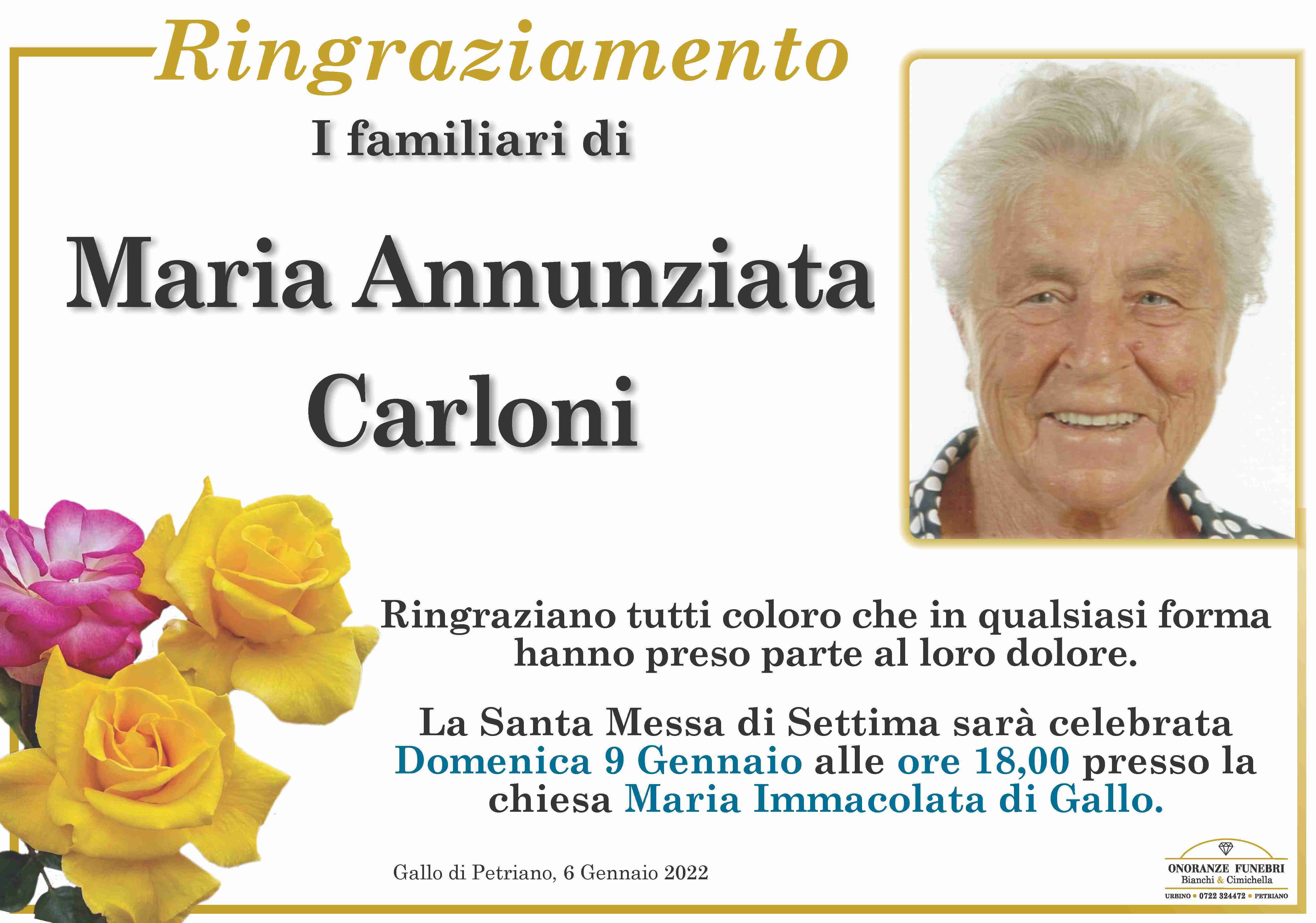 Maria Annunziata Carloni