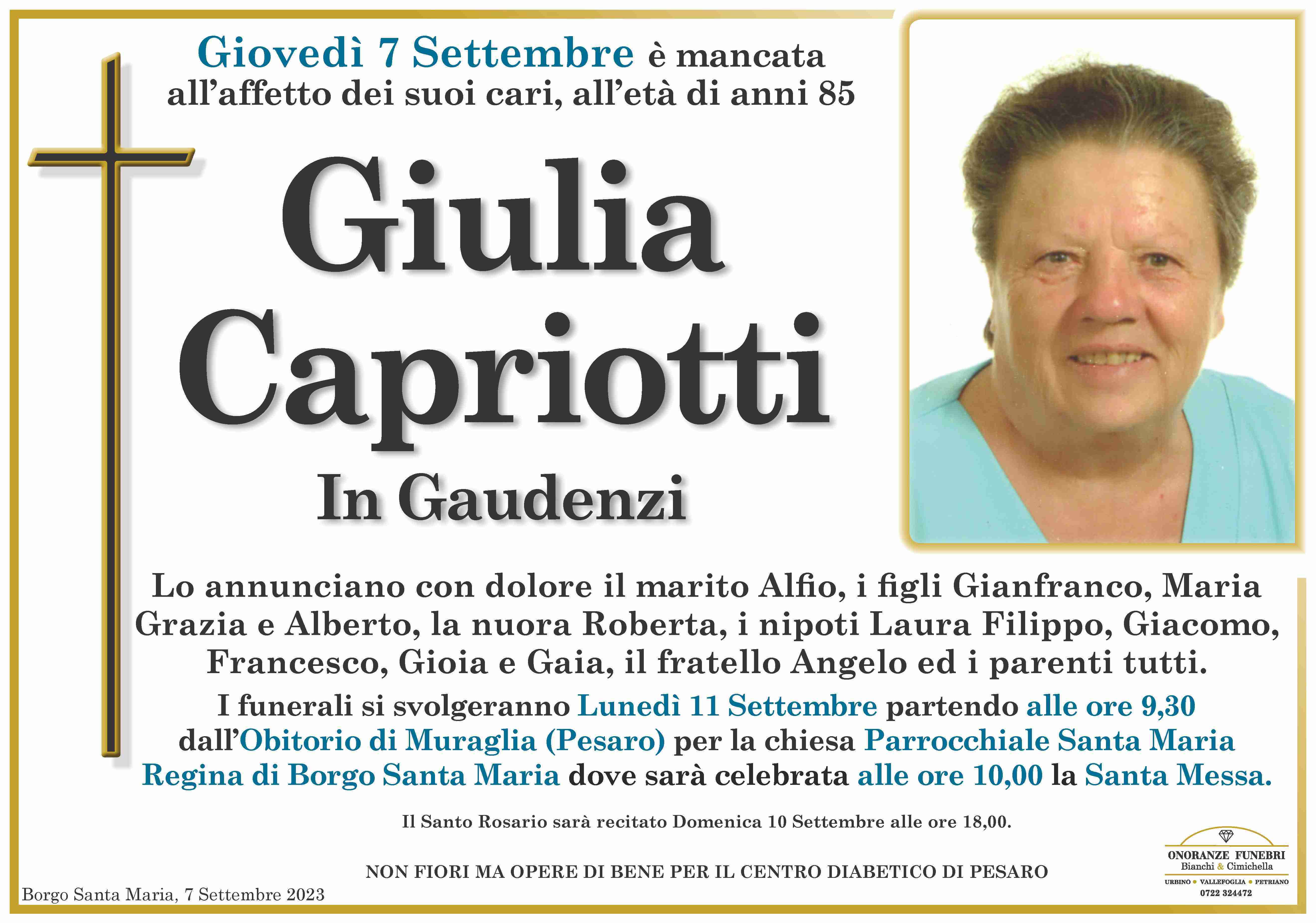 Giulia Capriotti