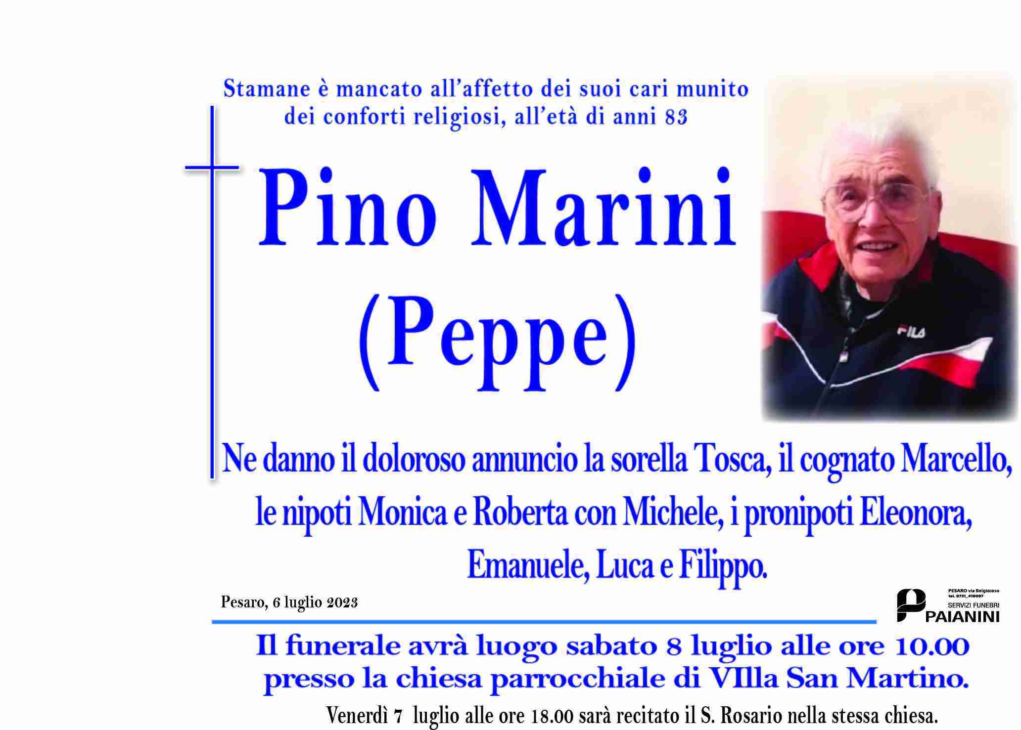 Pino Marini (Peppe)