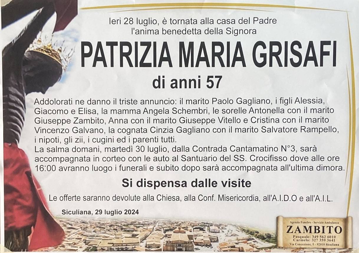 Patrizia Maria Grisafi