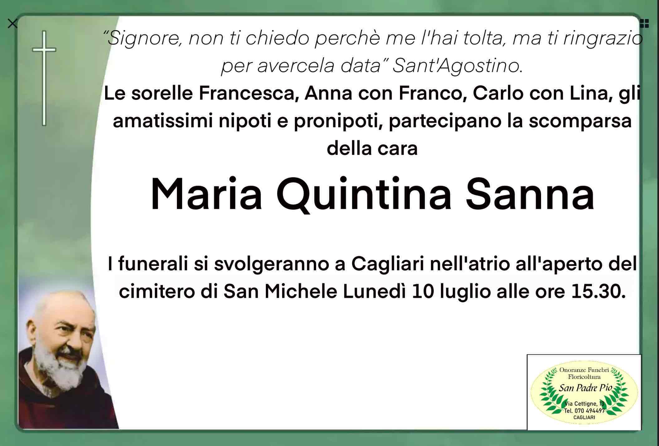 Maria Quintina Sanna