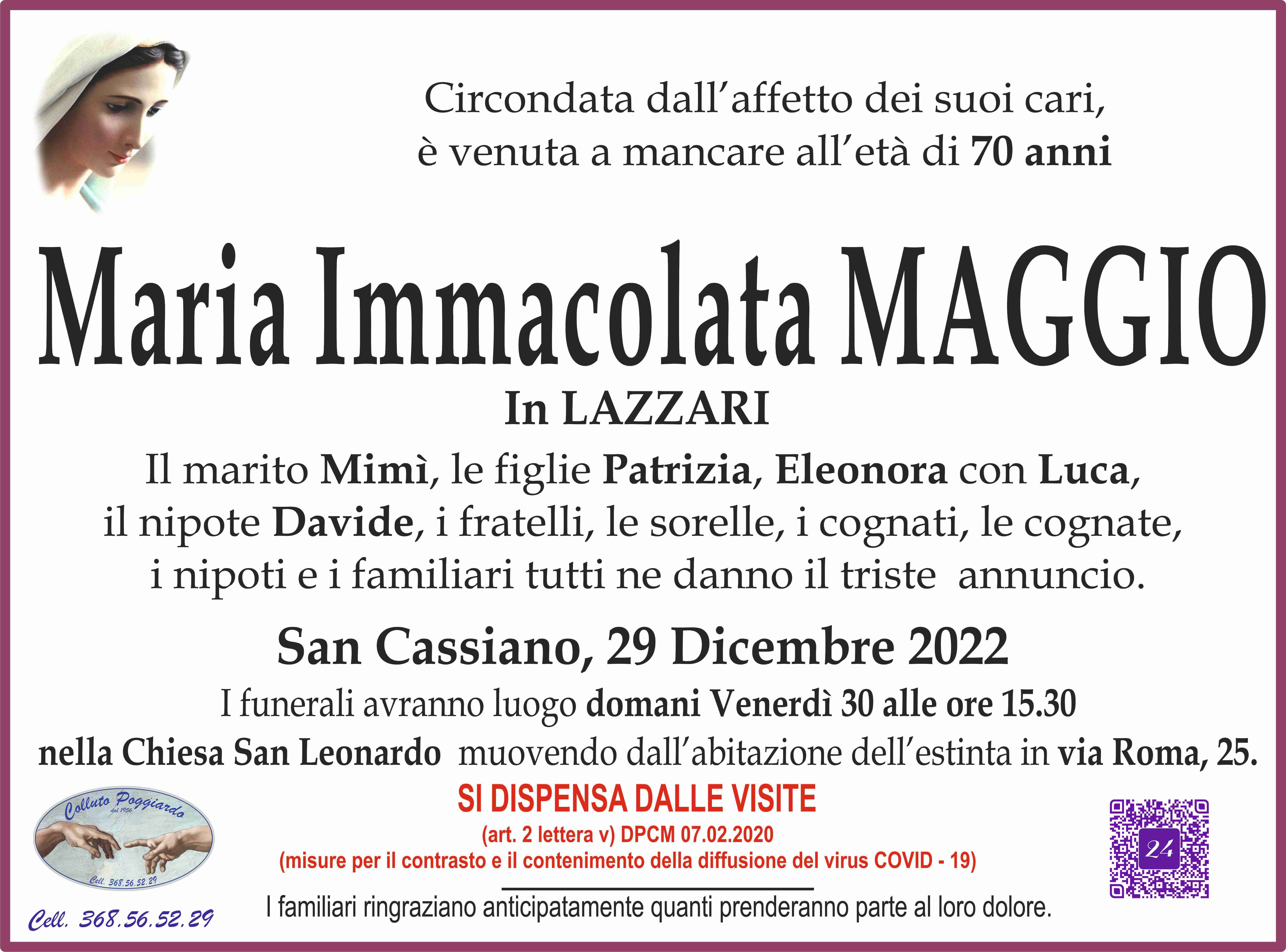 Maria Immacolata Maggio