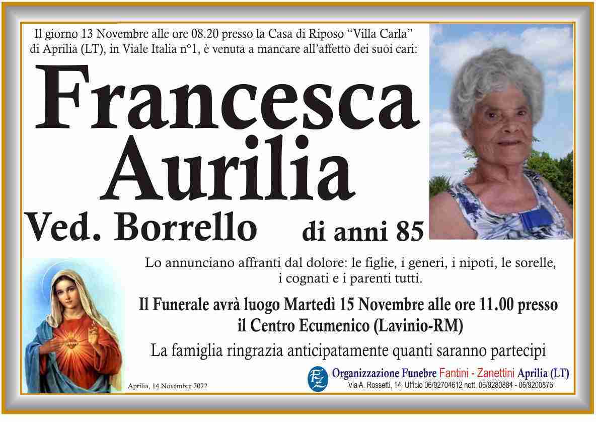 Francesca Aurilia