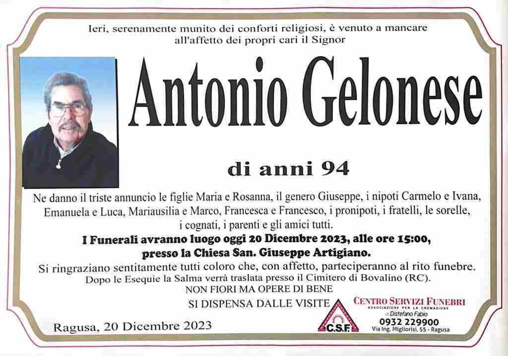 Antonio Gelonese