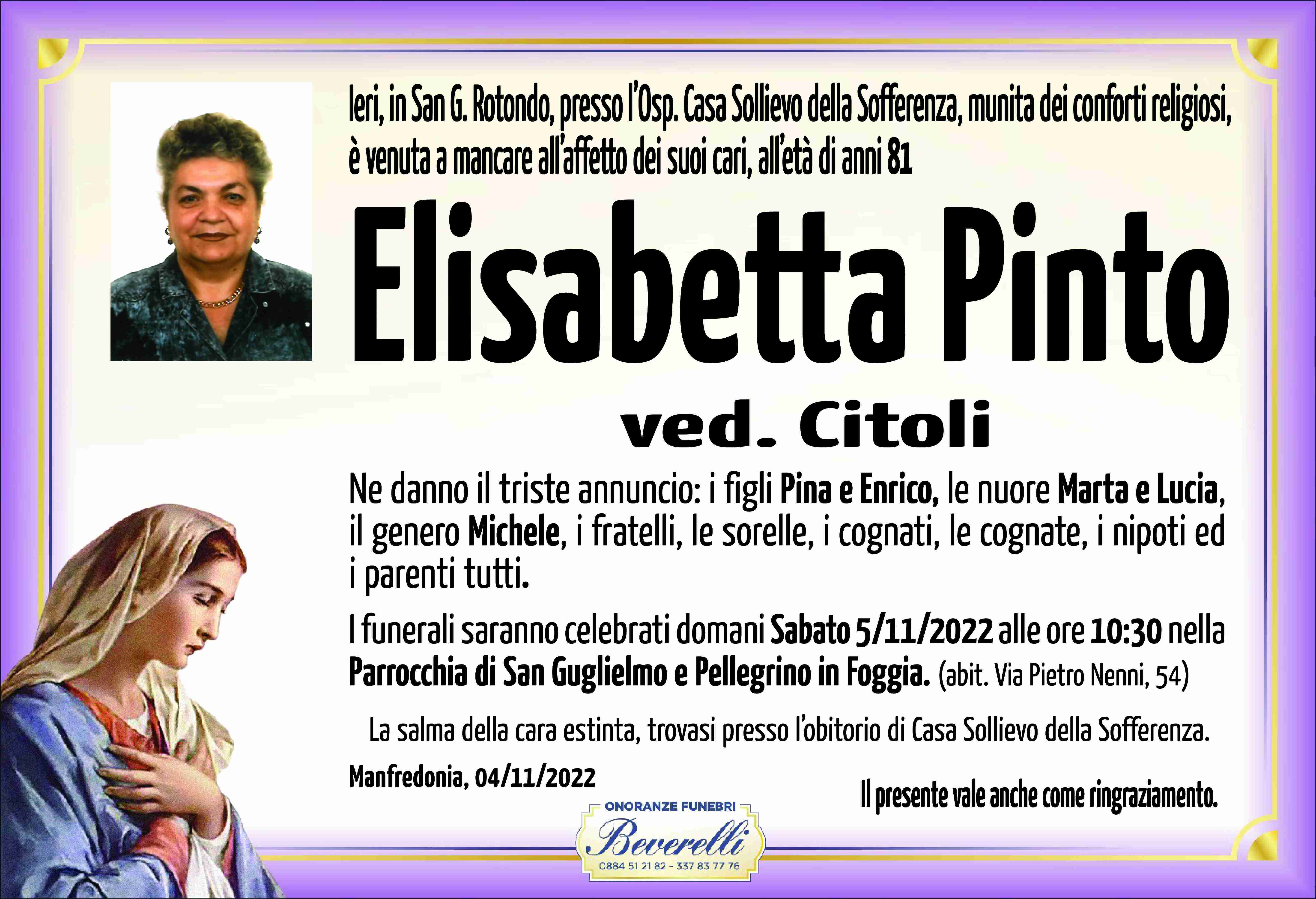 Elisabetta Pinto