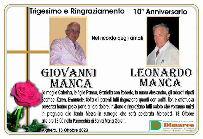 Giovanni Manca - Leonardo Manca