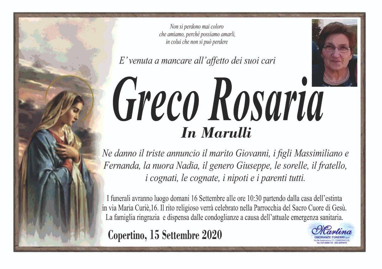 Rosaria Greco