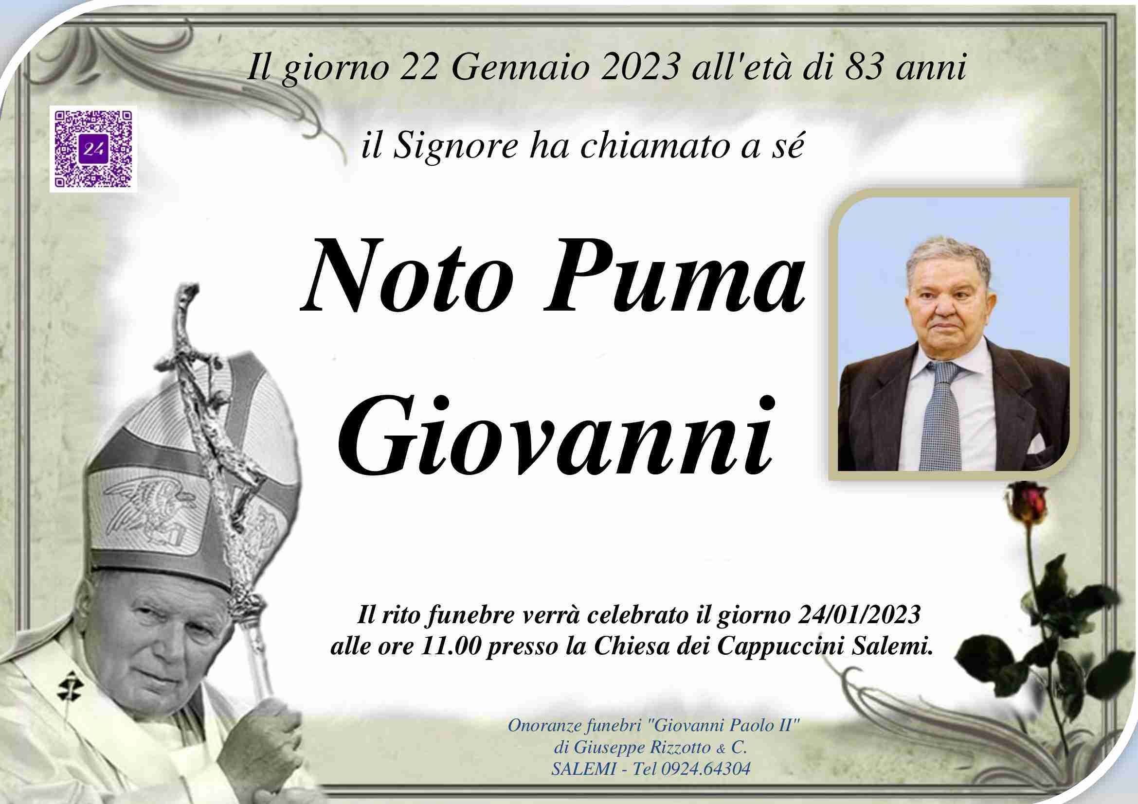 Giovanni Noto Puma