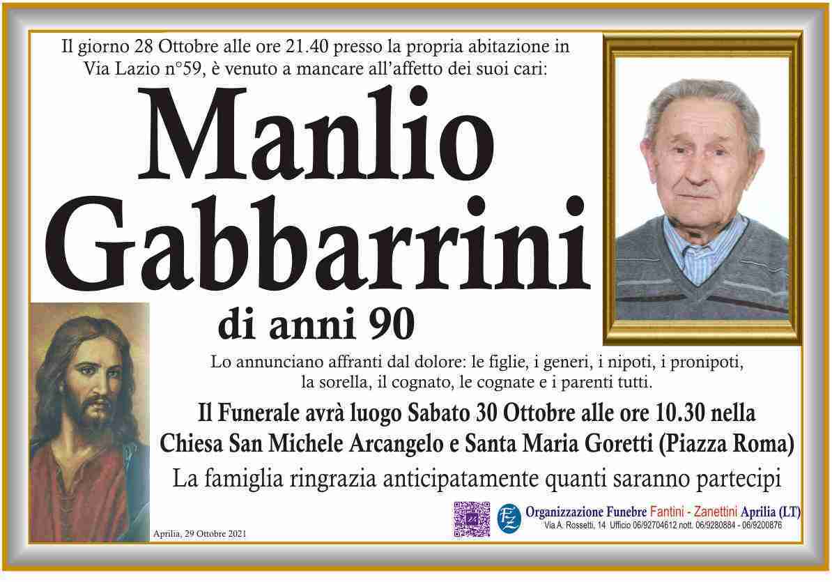 Manlio Gabbarrini