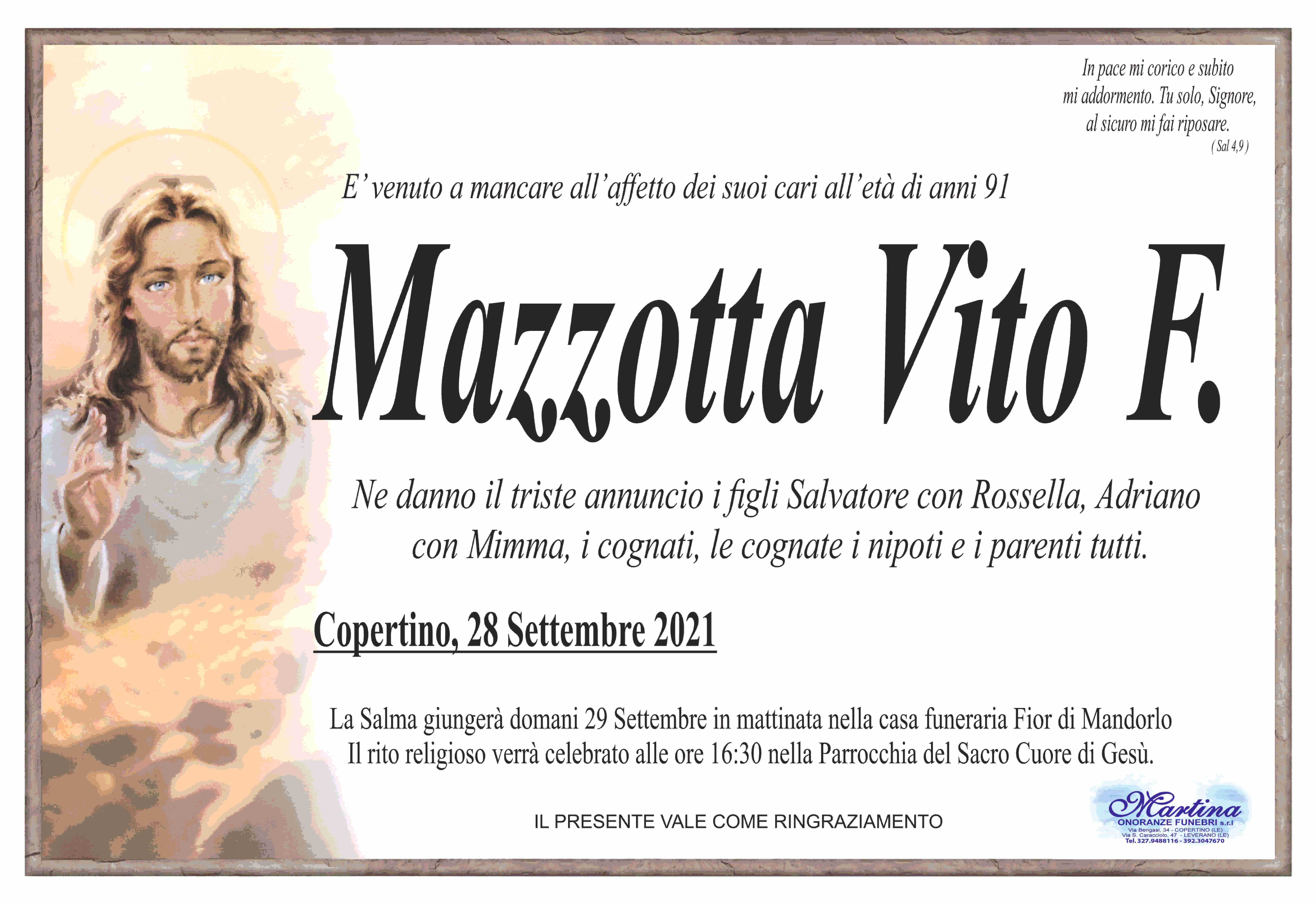 Vito Ferruccio Mazzotta