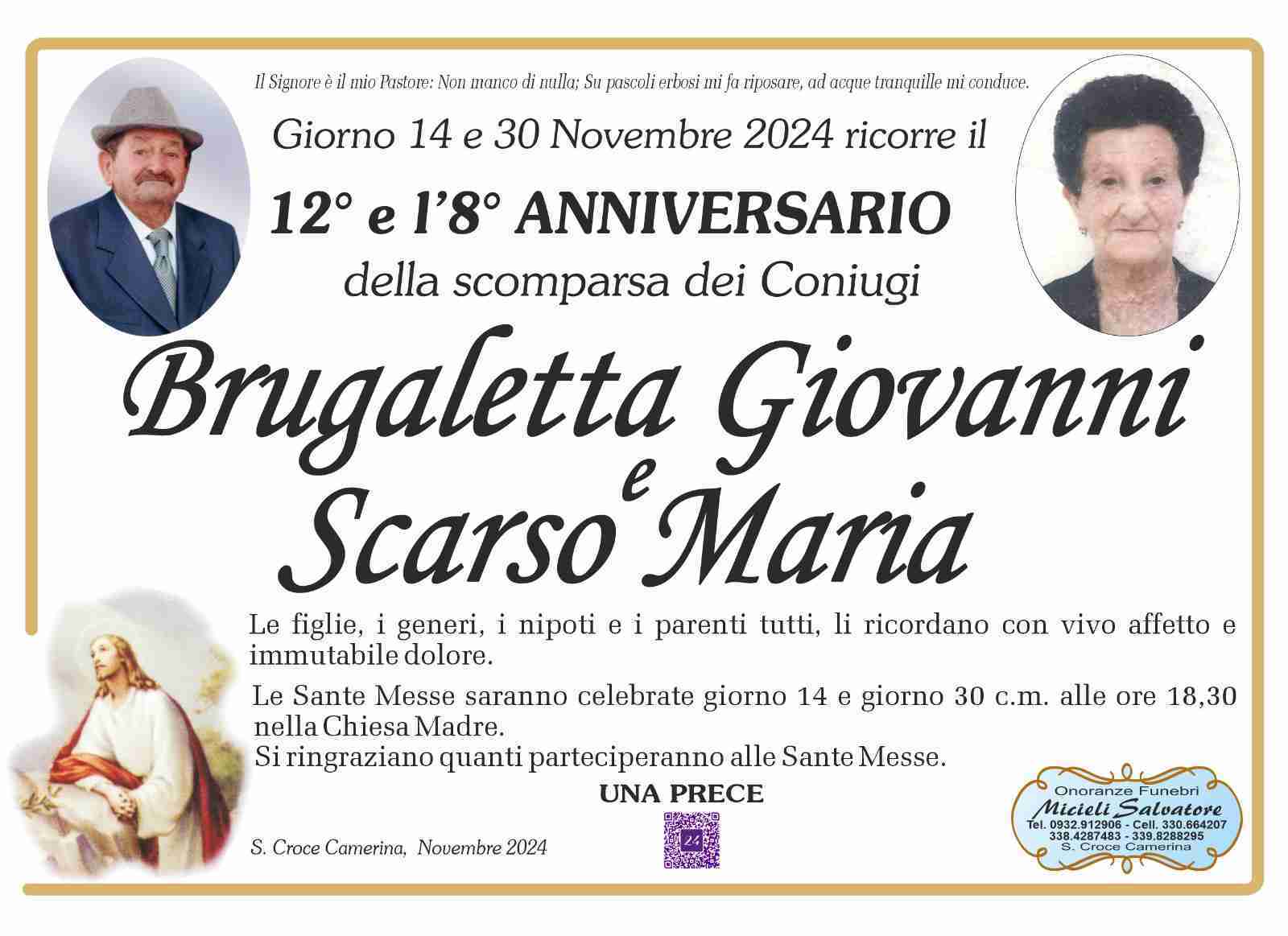 Giovanni Brugaletta Maria Scarso