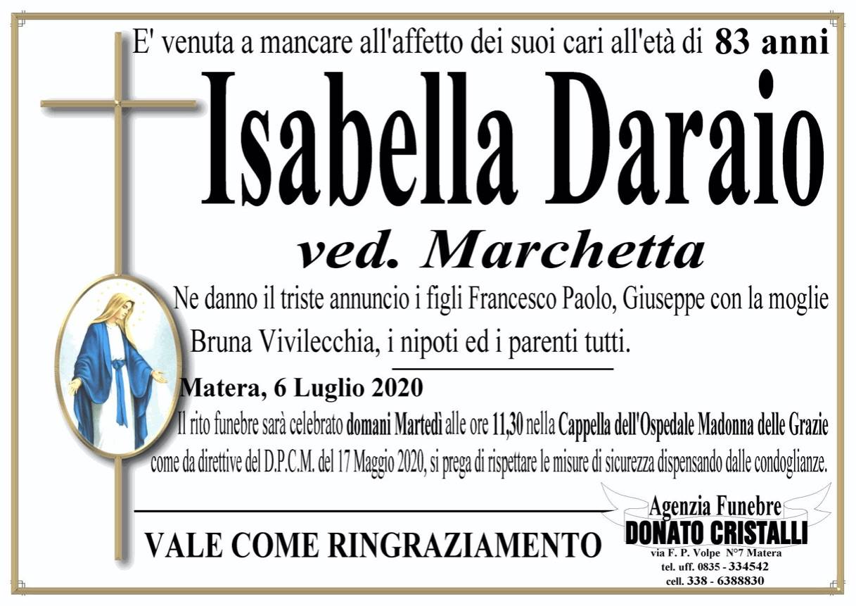 Isabella Daraio