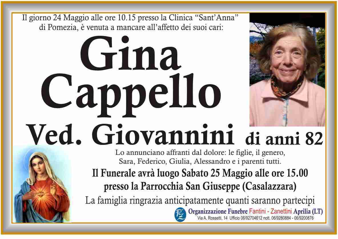 Gina Cappello