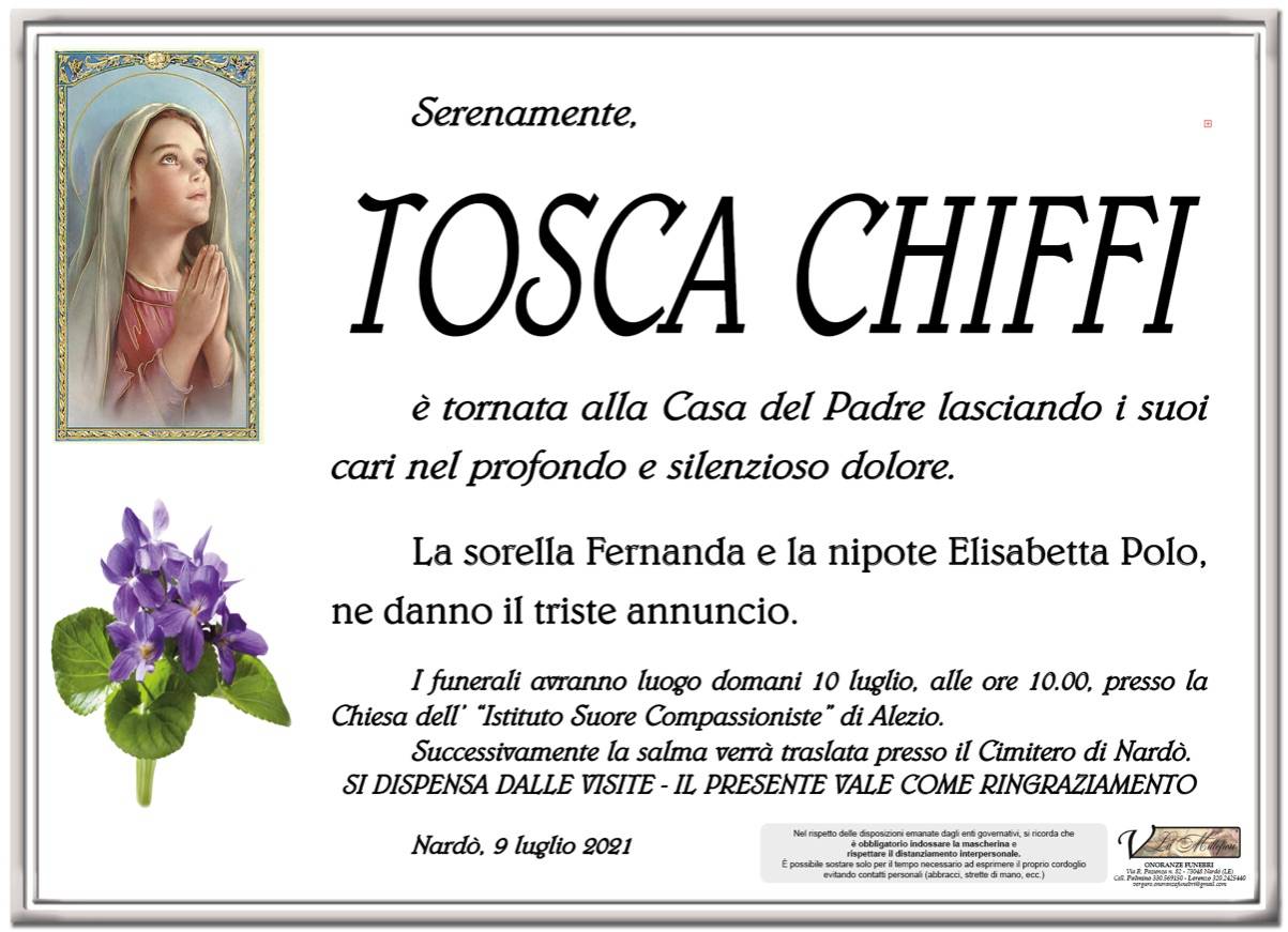 Tosca Antonia Chiffi