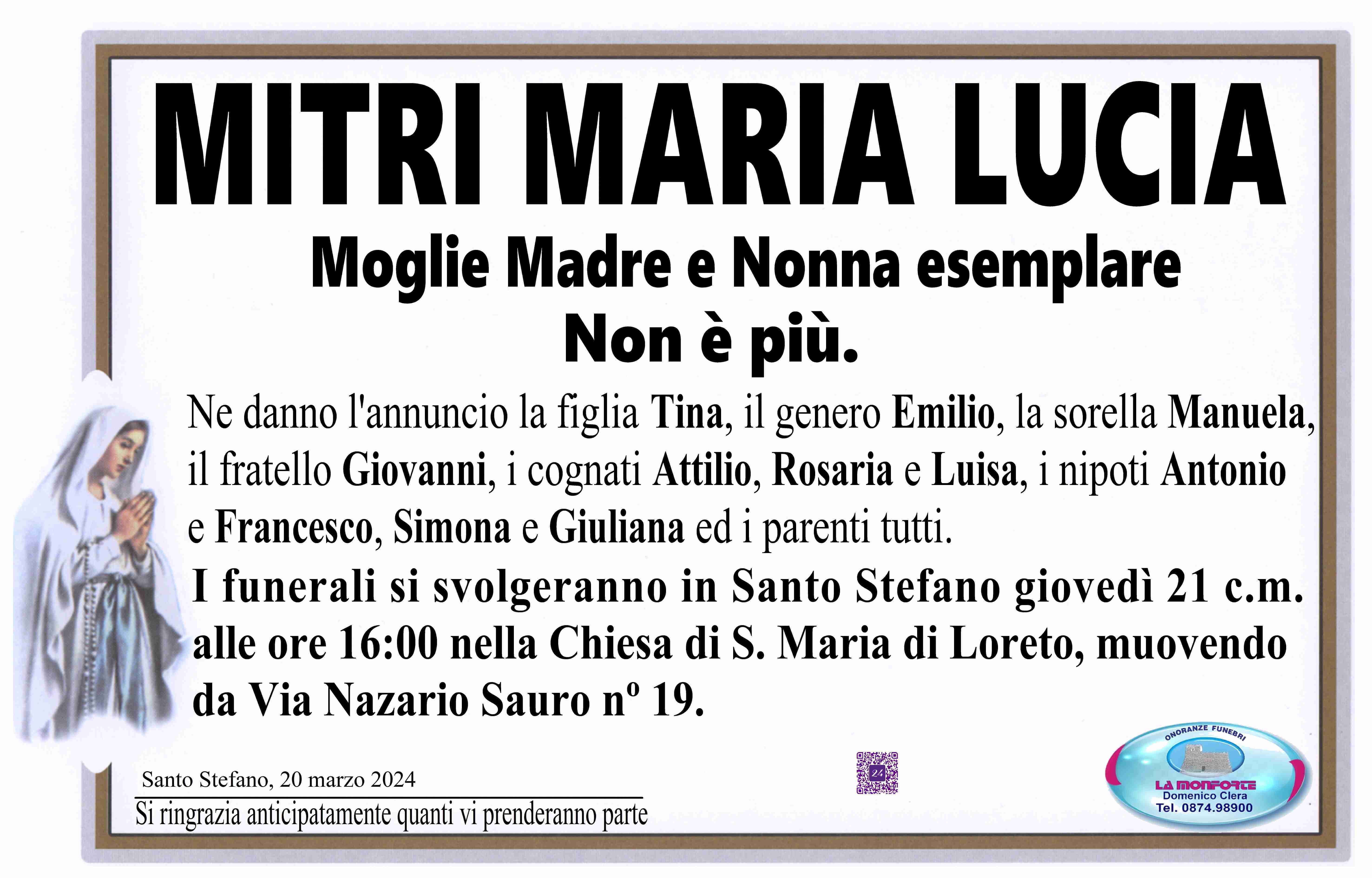 Maria Lucia Rita Mitri