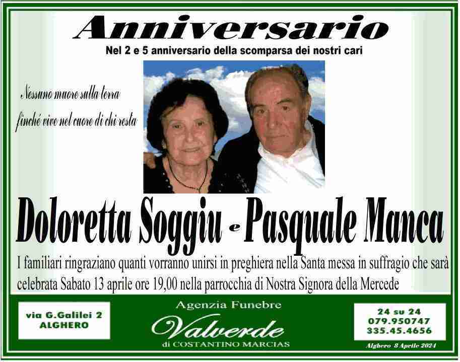 Doloretta Soggiu e Pasquale Manca