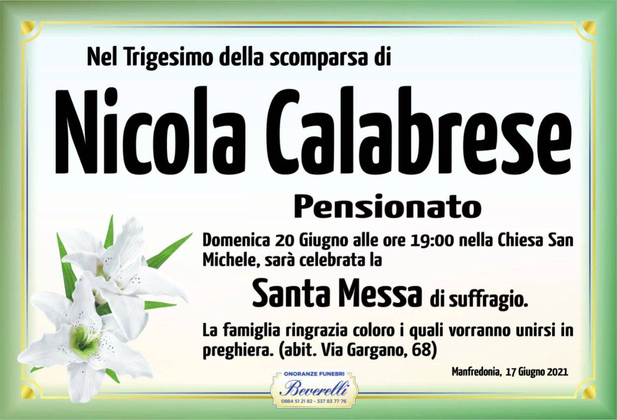 Nicola Calabrese