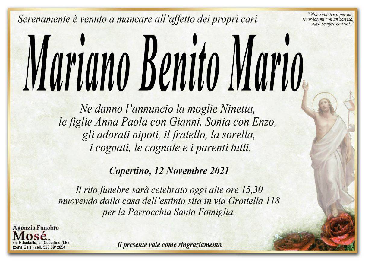 Benito Mario Mariano