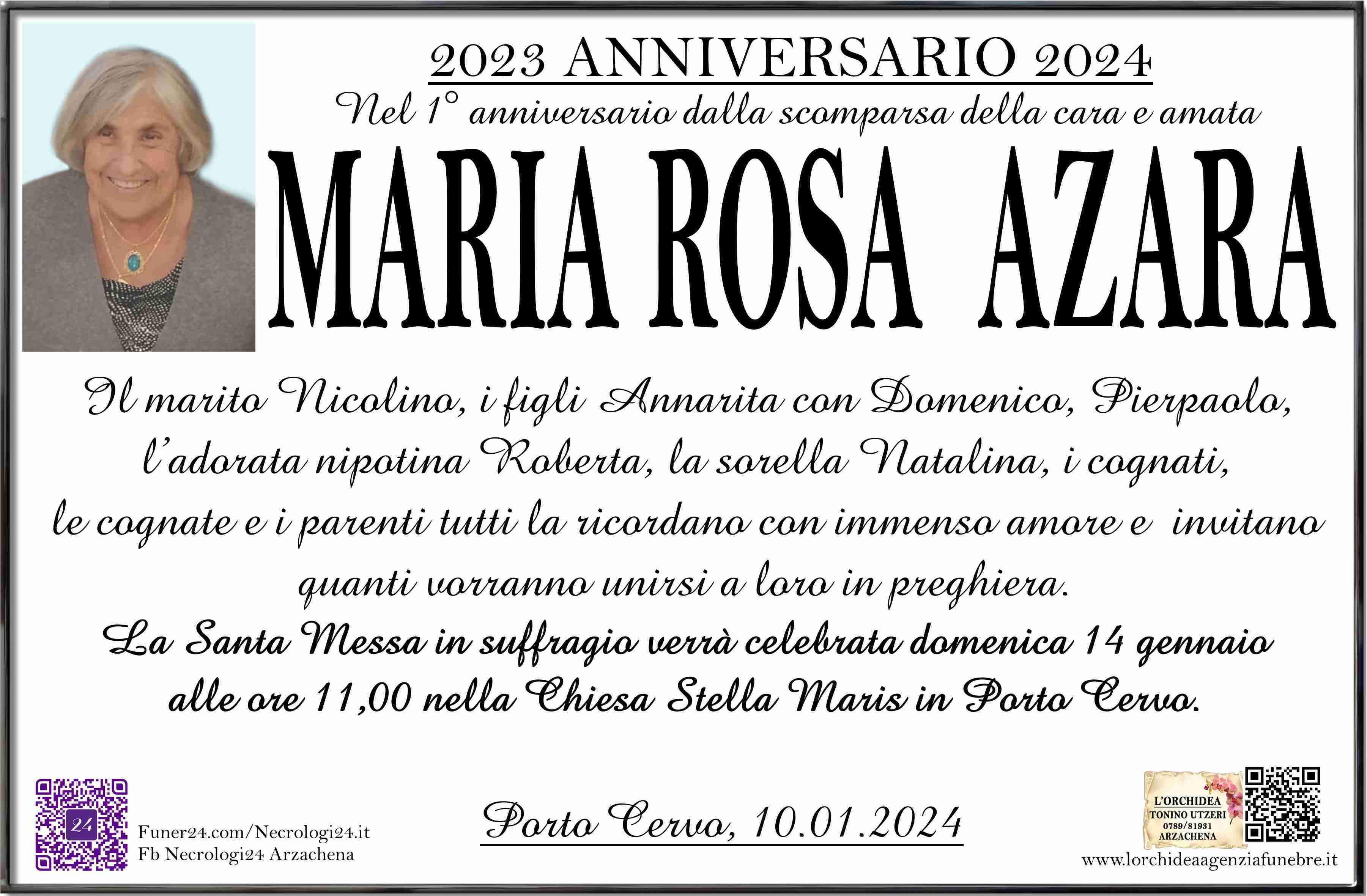 Maria Rosa Azara