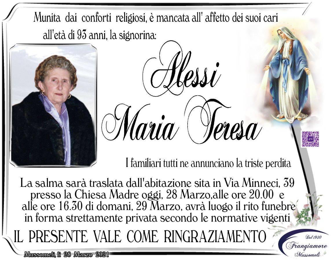Maria Teresa Alessi