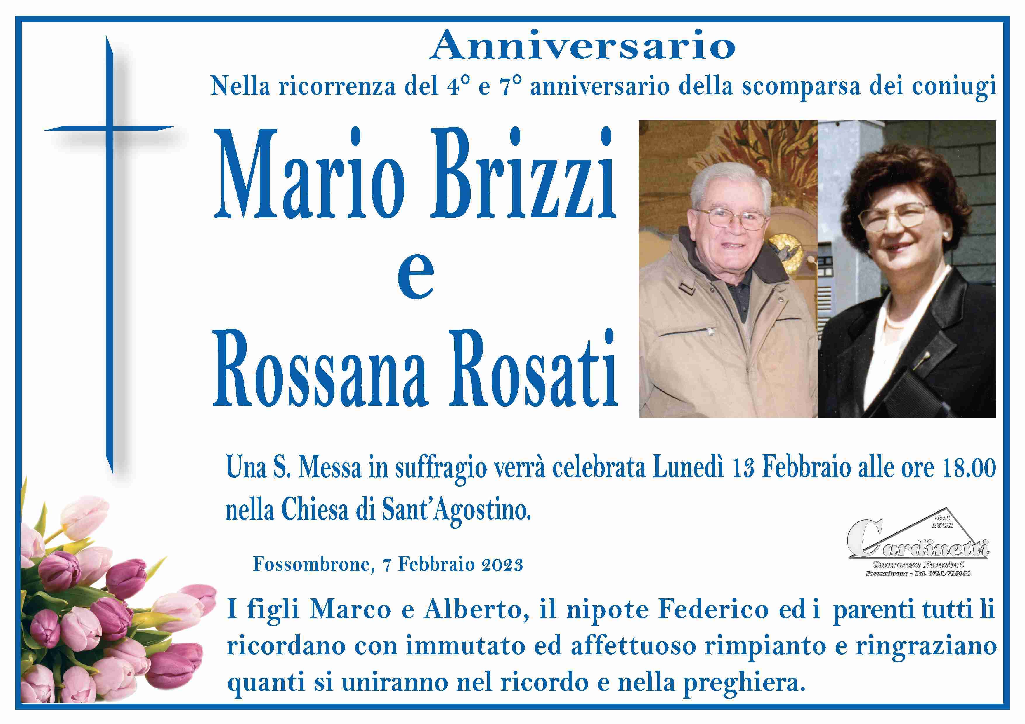 Mario Brizzi e Rossana Rosati