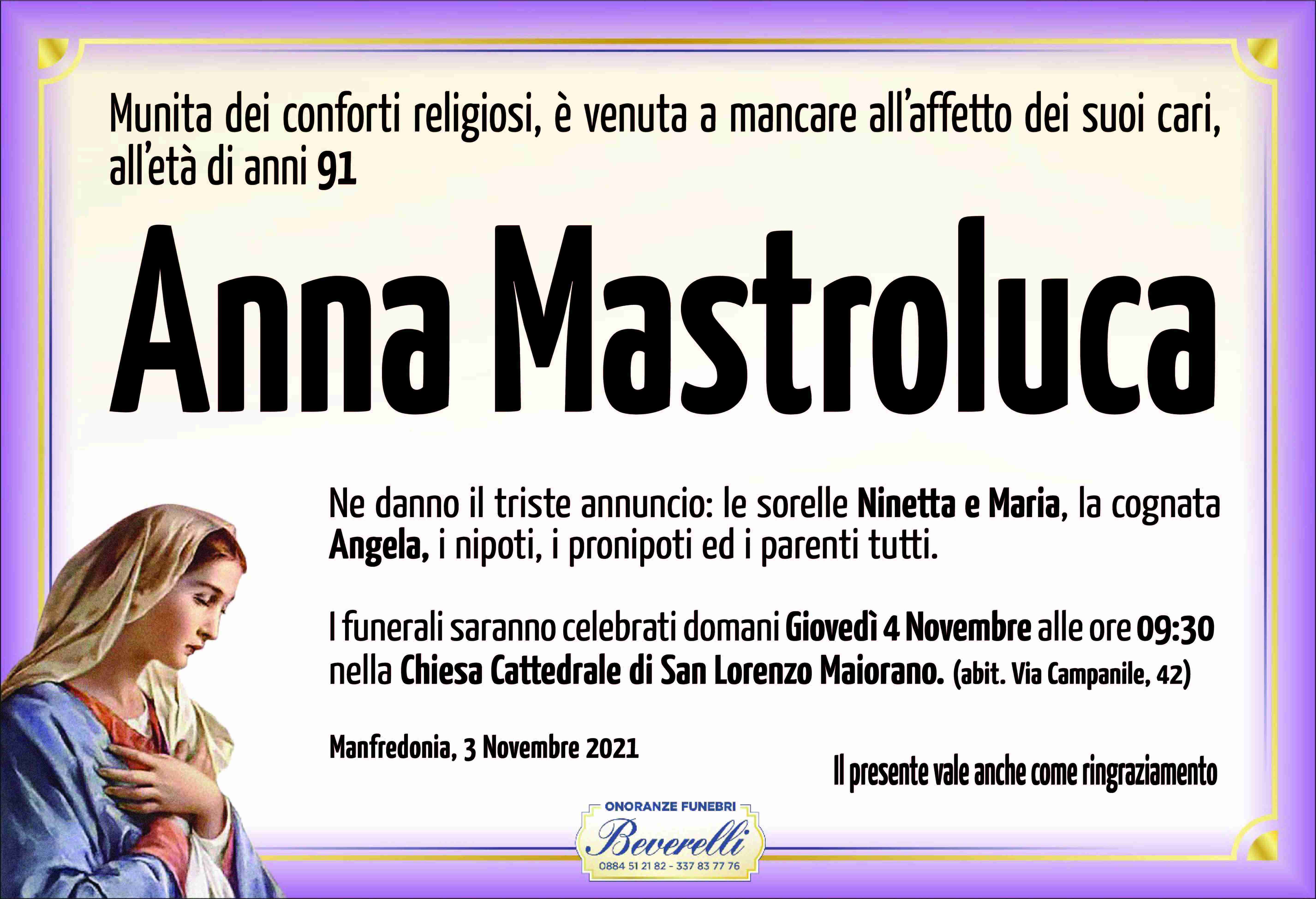 Anna Mastroluca