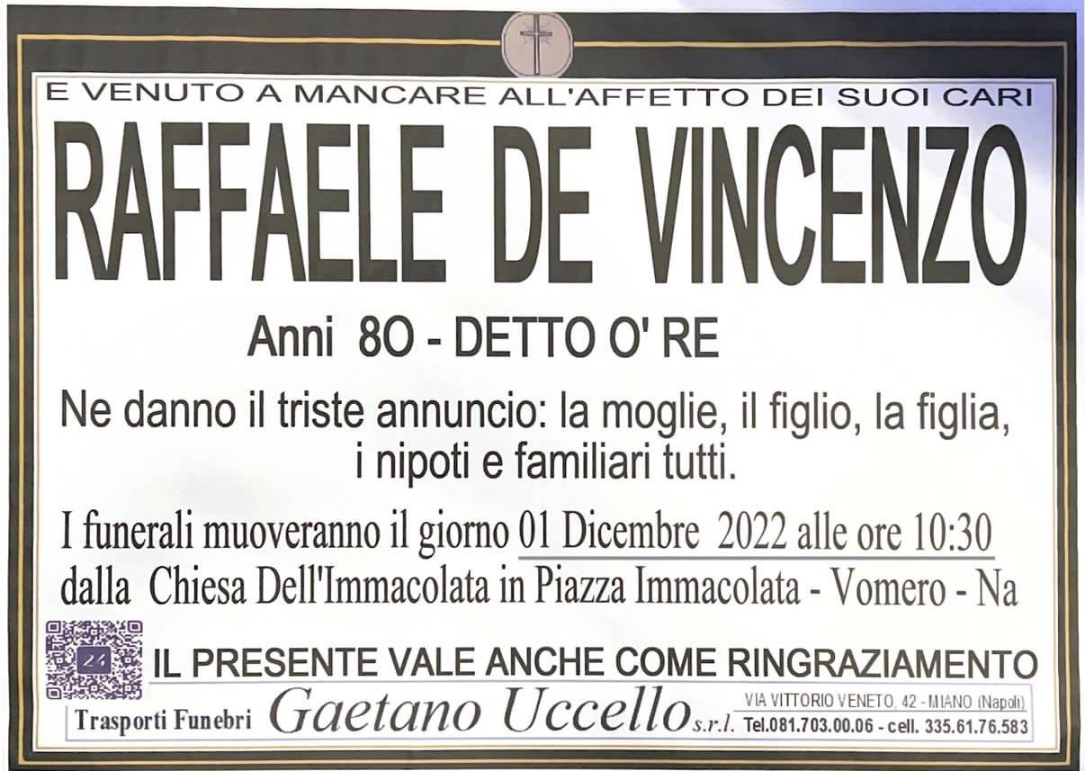 Raffaele De Vincenzo