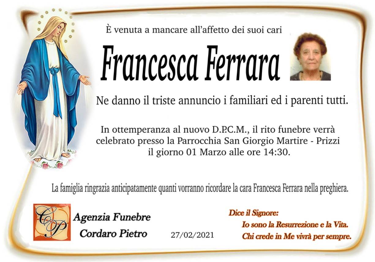 Francesca Ferrara